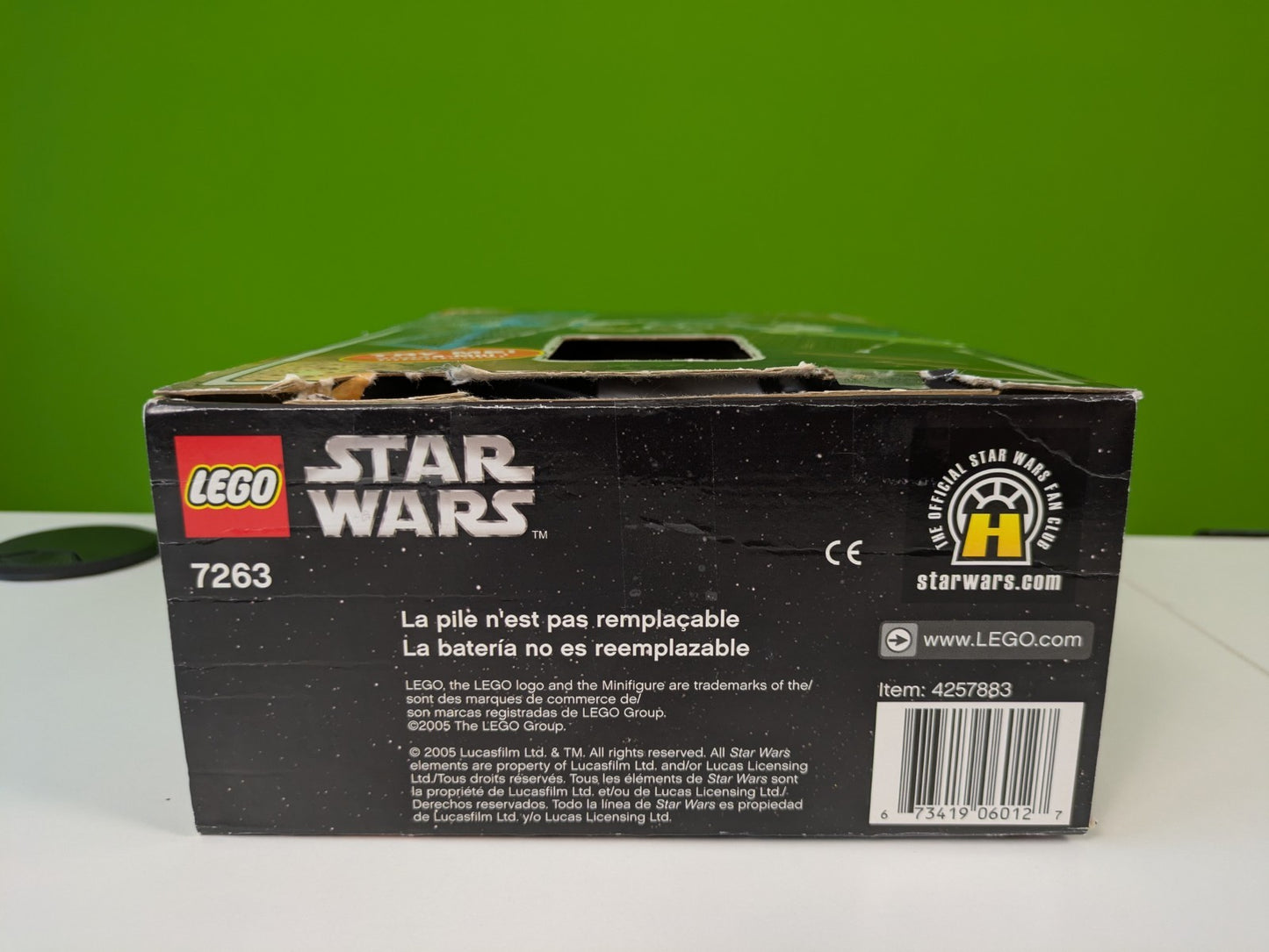 Lego Star Wars: TIE Fighter Set 7263 - (Build Only)
