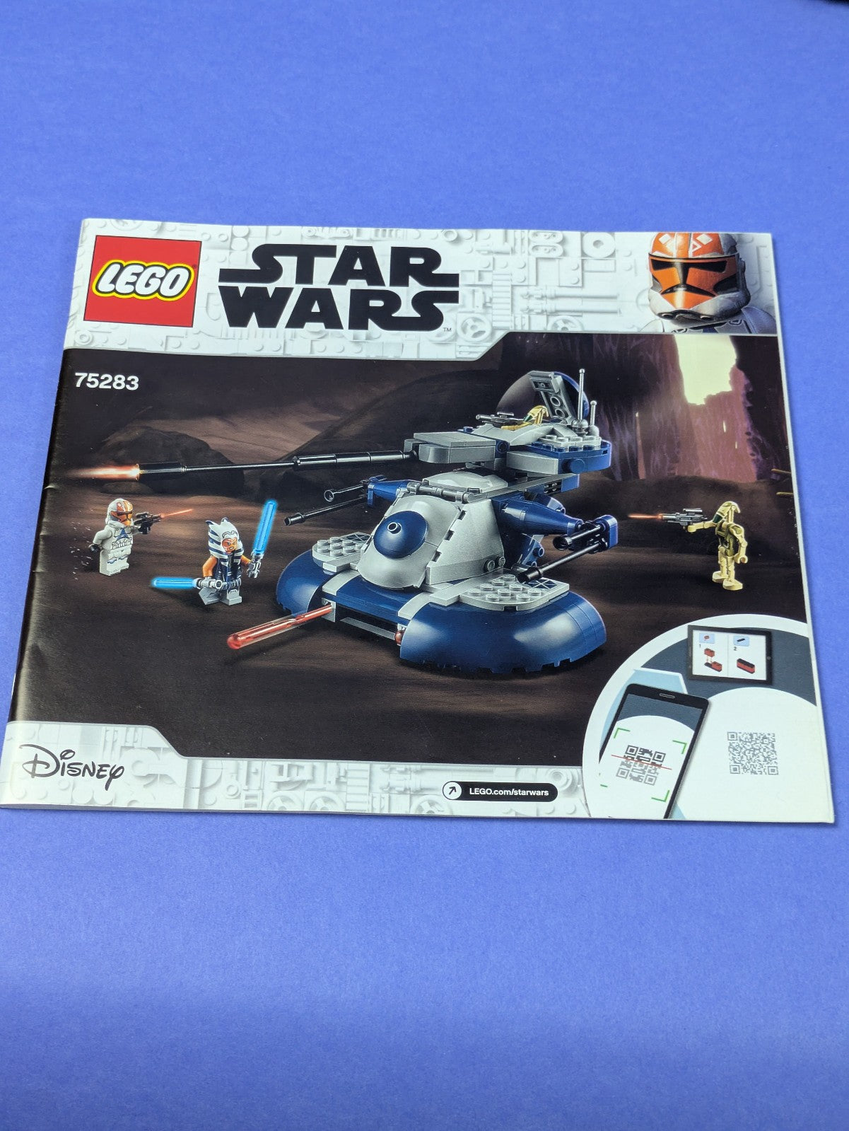 LEGO Star Wars Armored Assault Tank (AAT) 75283 Incomplete Set Pre-Owned