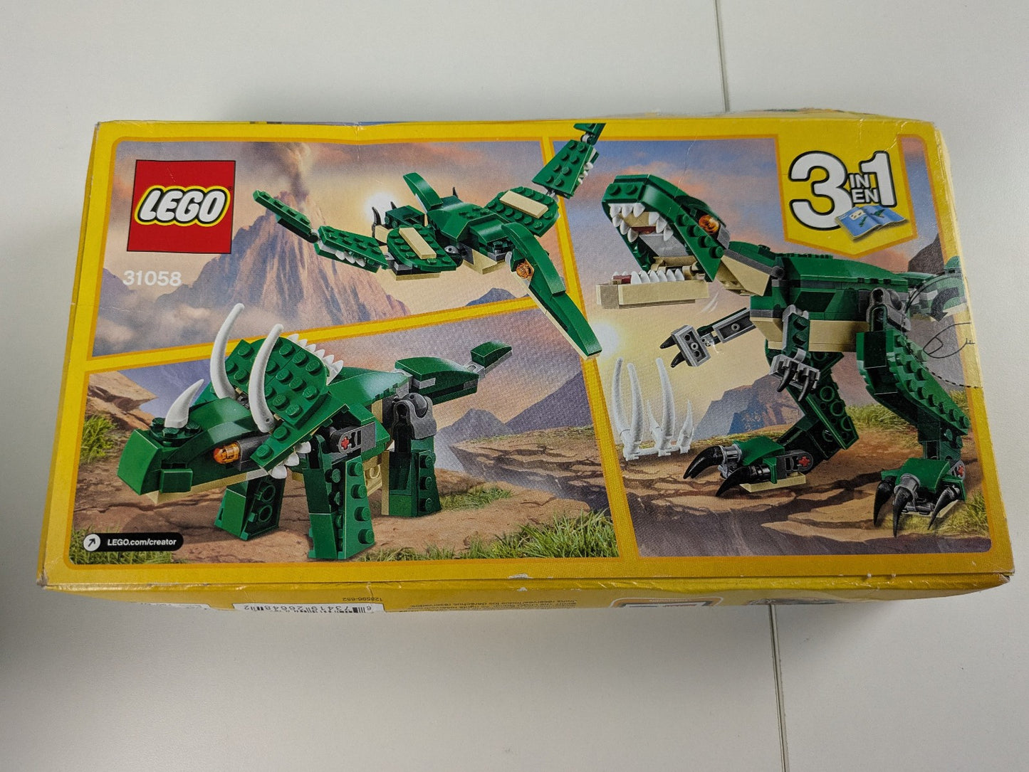 Lego Creator: Creature: Mighty Dinosaurs - Green Edition Set 31058 - Brand New