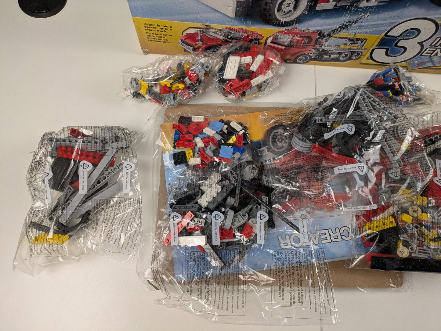 Lego Creator: Model: Traffic: Highway Pickup Set 7347 - Brand New!