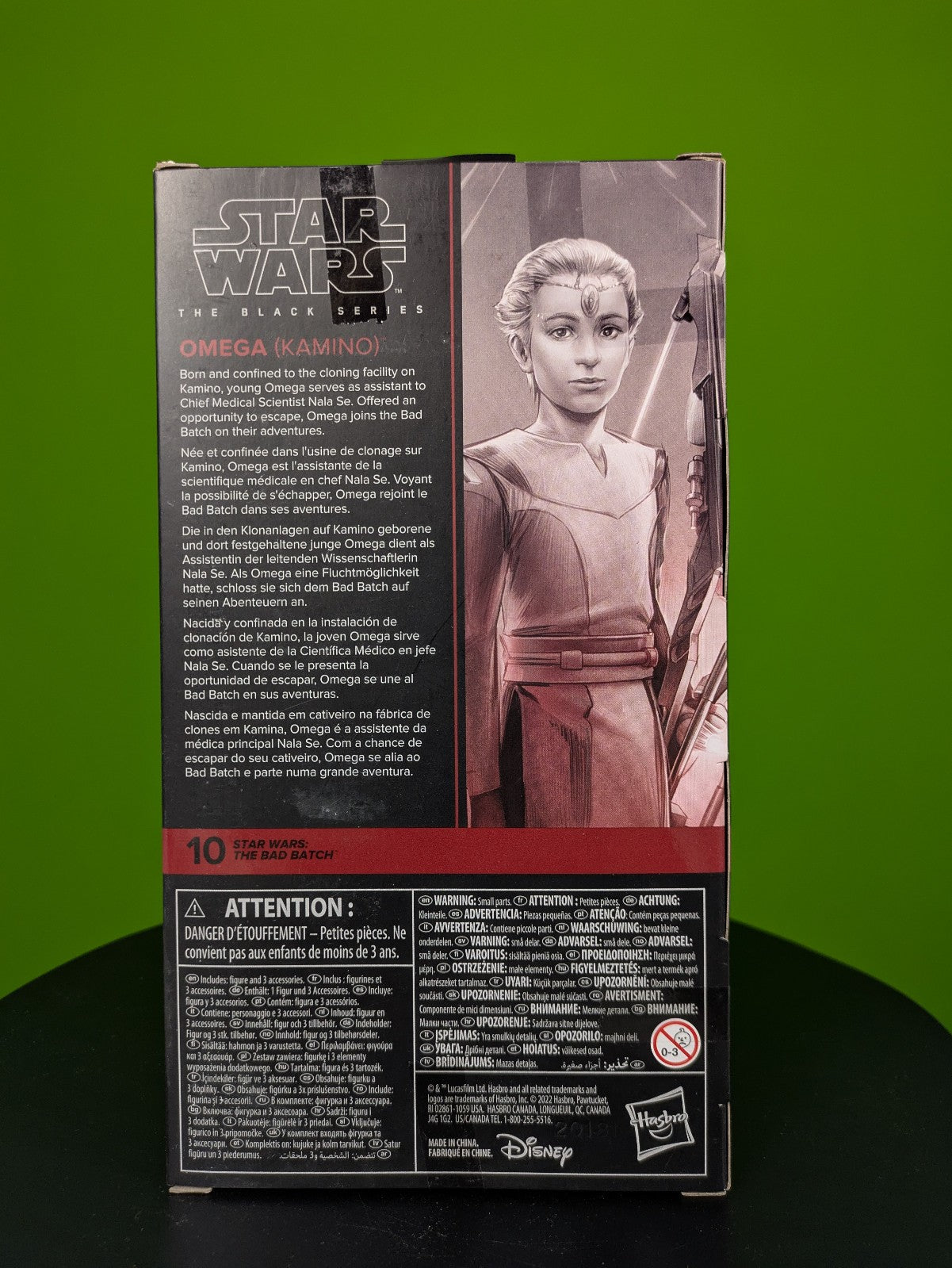 Hasbro Star Wars The Black Series Omega (Kamino) F4347 6" Action Figure NIB