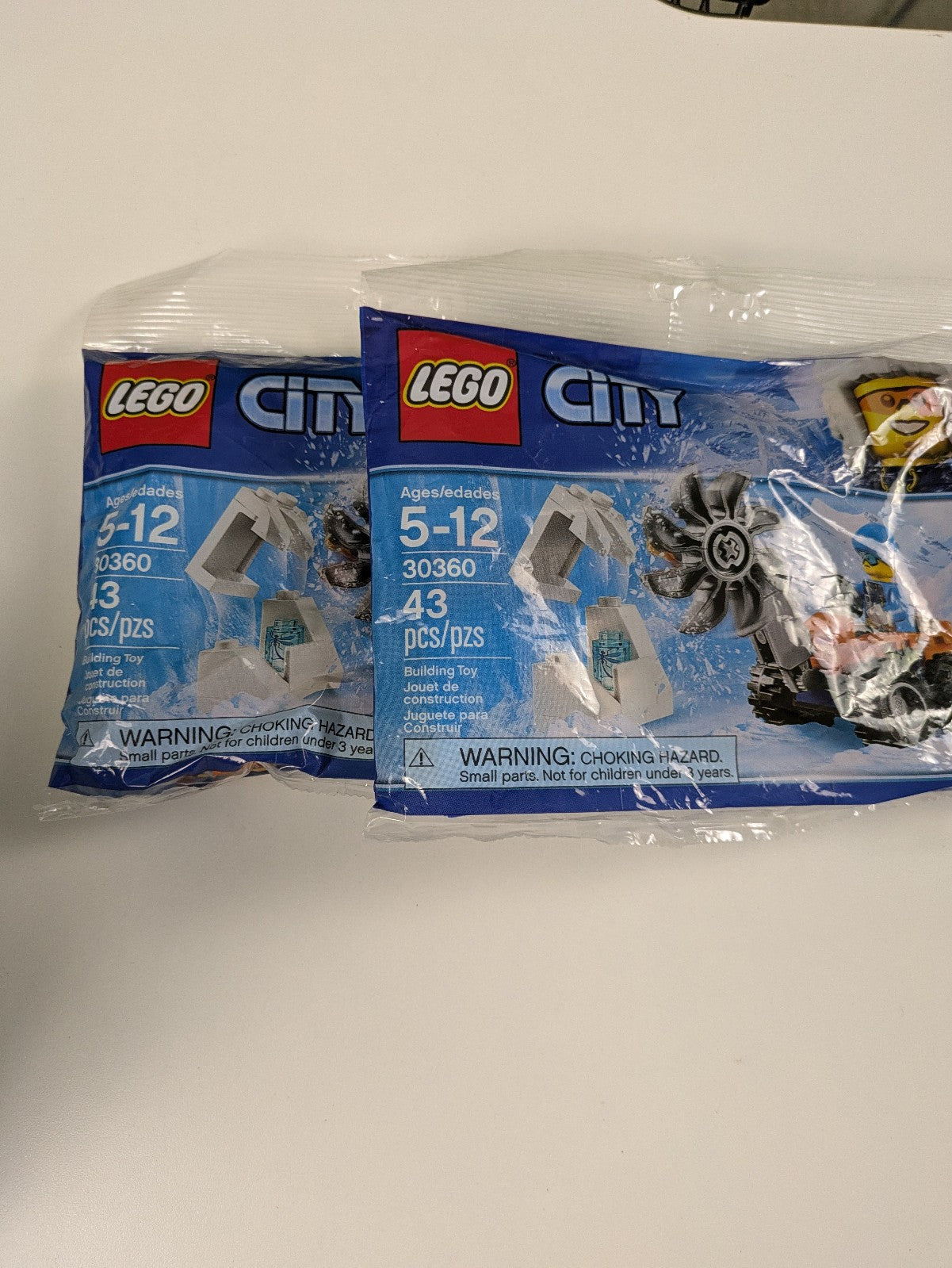 Lego City: Town: Arctic: Arctic Ice Saw polybag Set 30360 - Brand New