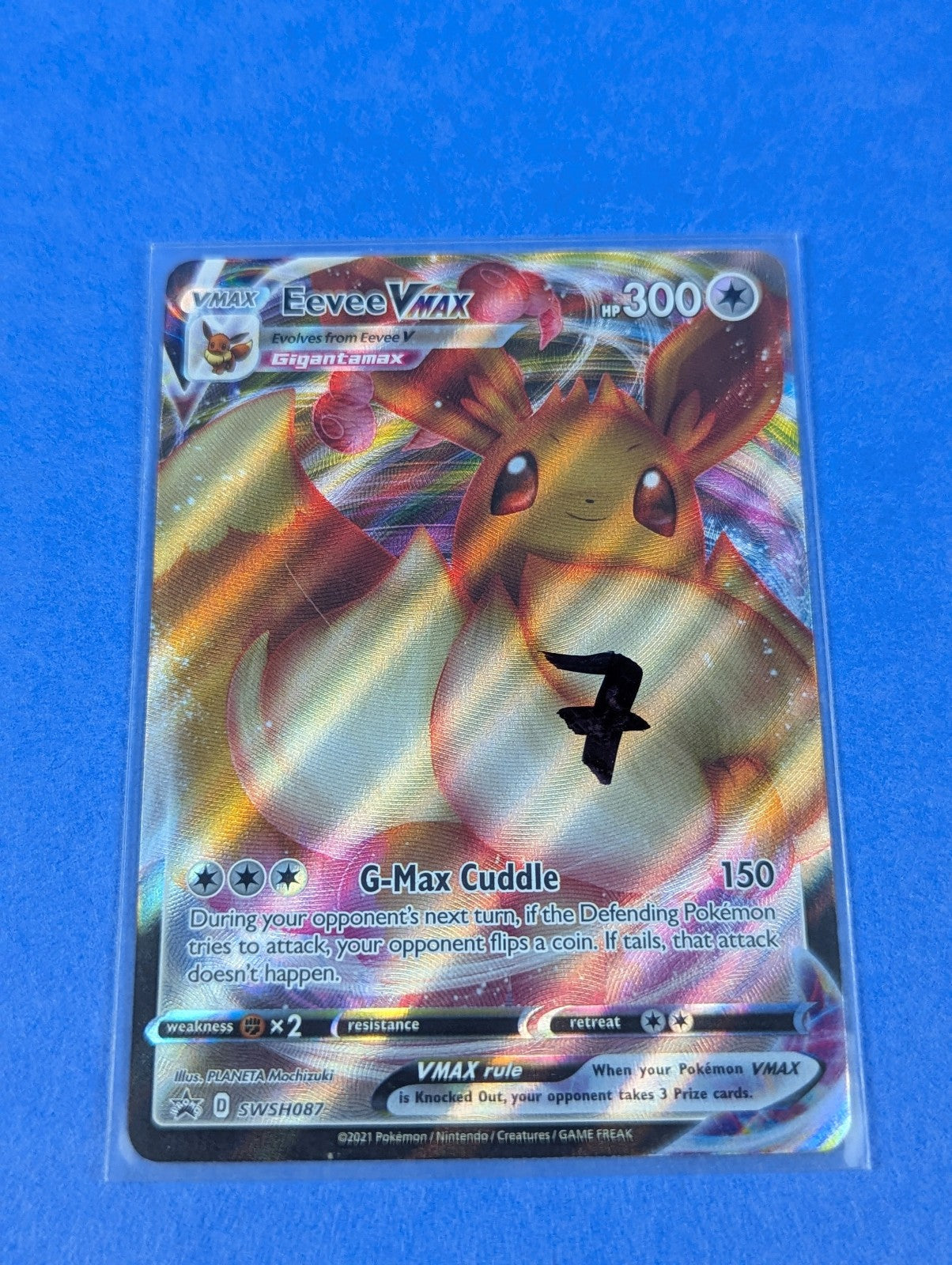 Eevee VMAX - SWSH087 - Full Art Promo Sword & Shield Promos - Pokemon - NM