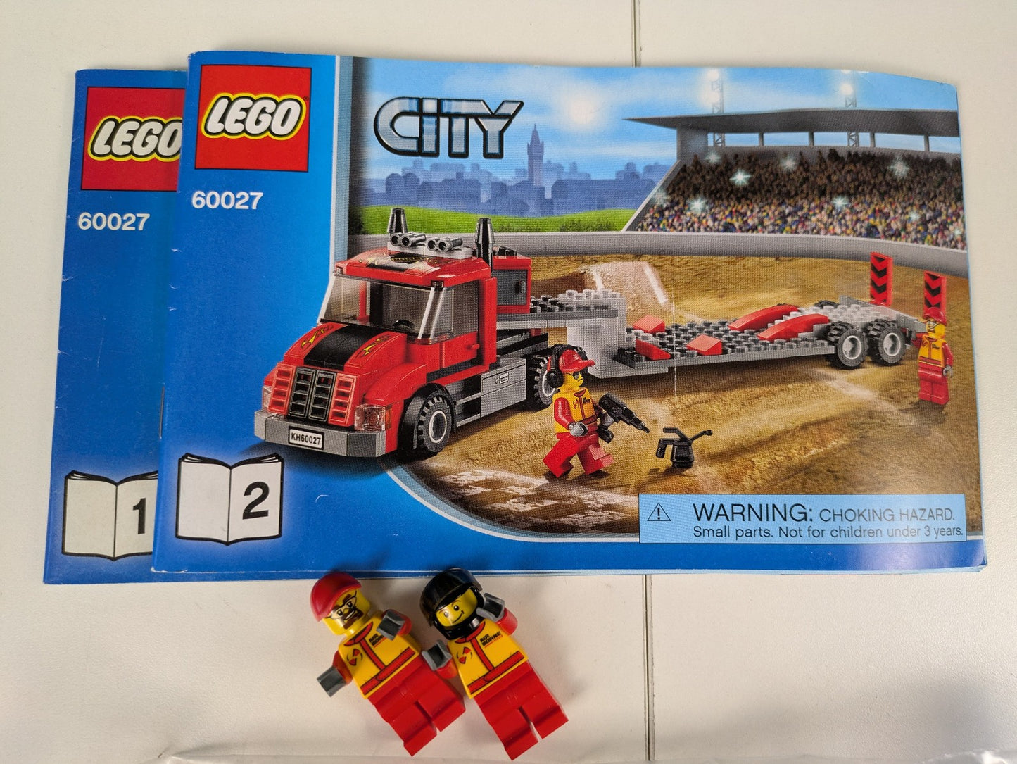 Lego Town: City: Off-Road: Monster Truck Transporter Set 60027 - Incomplete Set