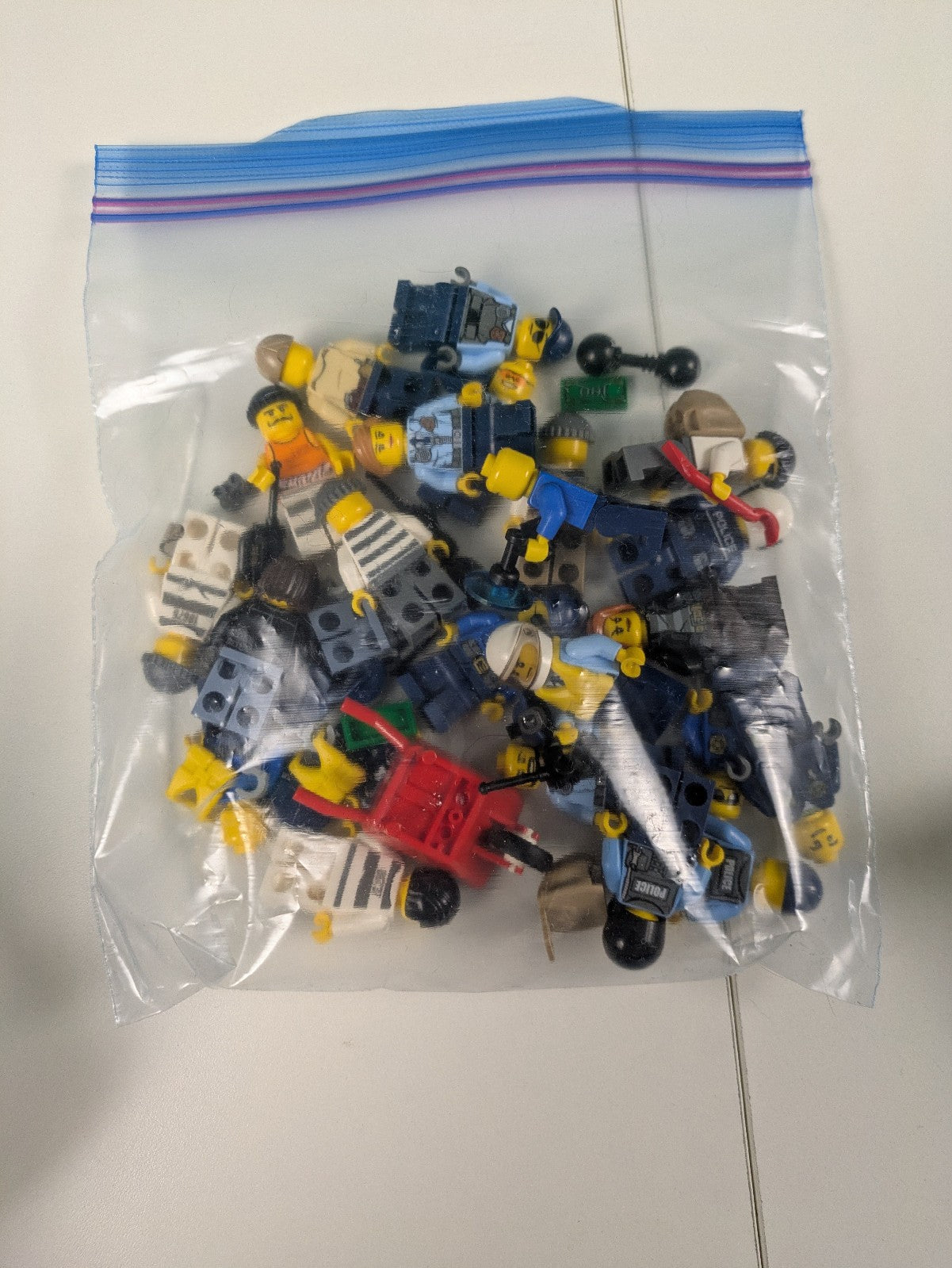 Lego City: Town: Police: Bundle Set 6-in-1 - w/ Instructions