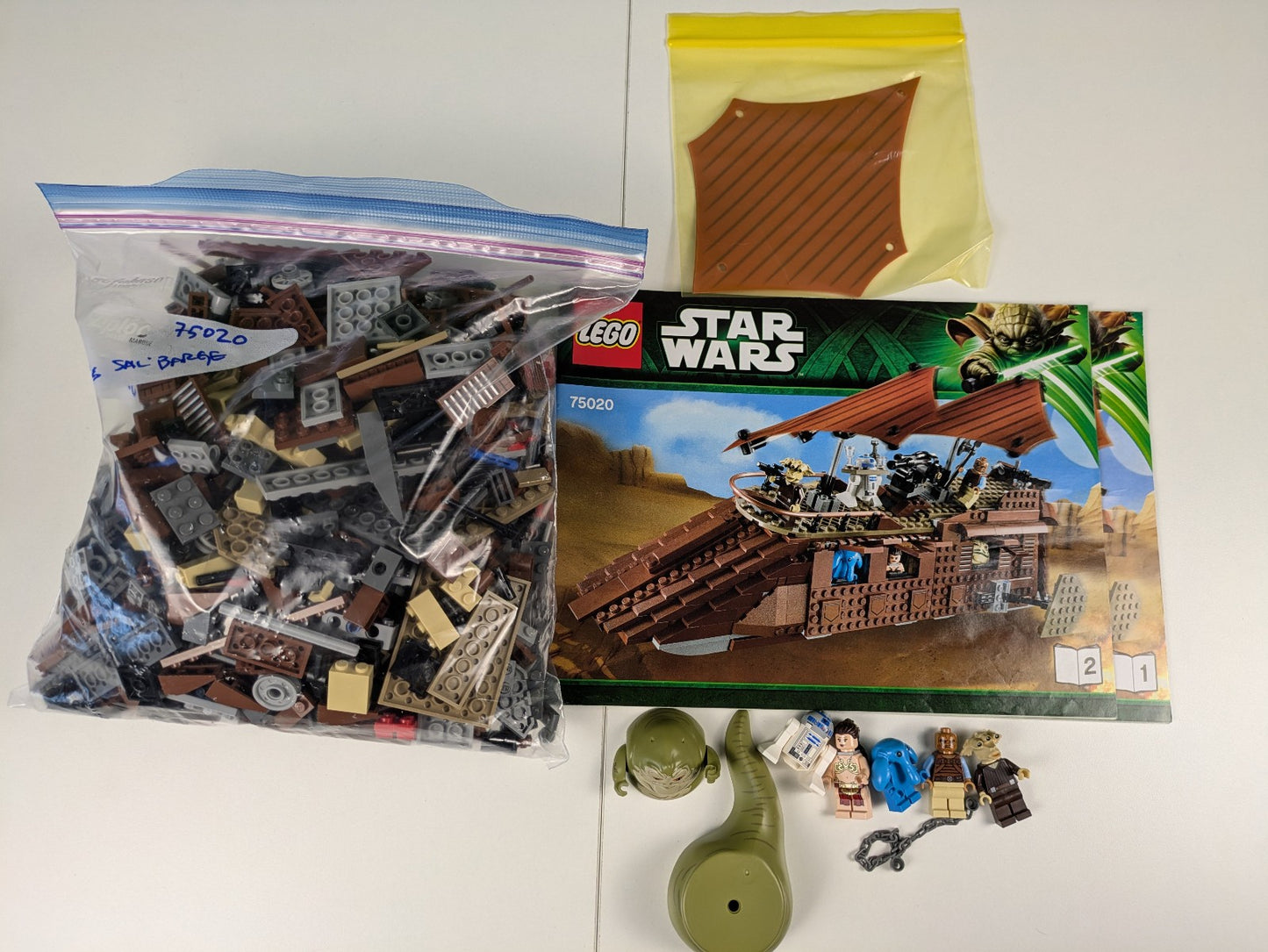 Lego Star Wars: Episode 4-6: Jabba's Sail Barge Set 75020 - w/ Instructions