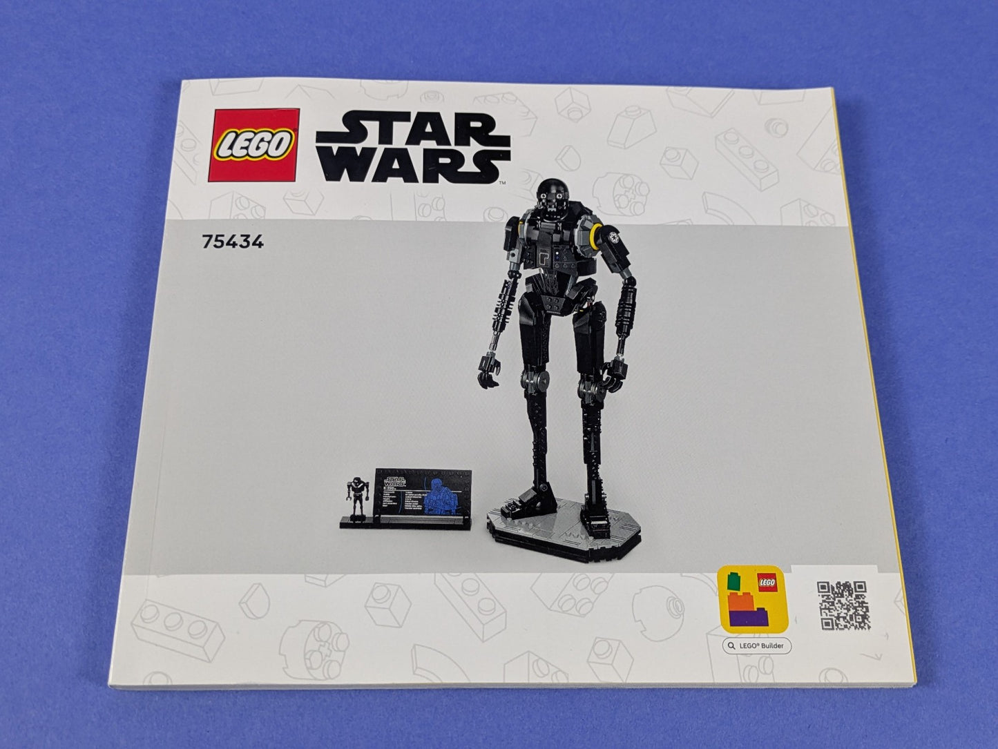 Lego Star Wars: Sculptures: K-2SO Set 75434 Complete Set
