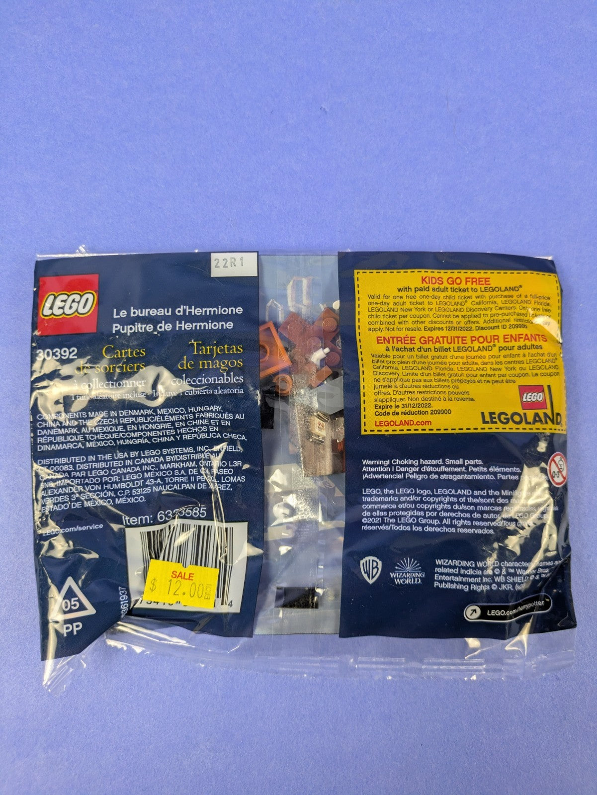 LEGO Harry Potter Hermione's Study Desk Polybag 30392