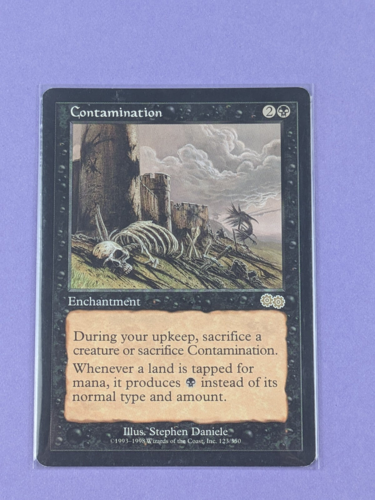 MTG: Magic The Gathering: Contamination - Rare - Near Mint