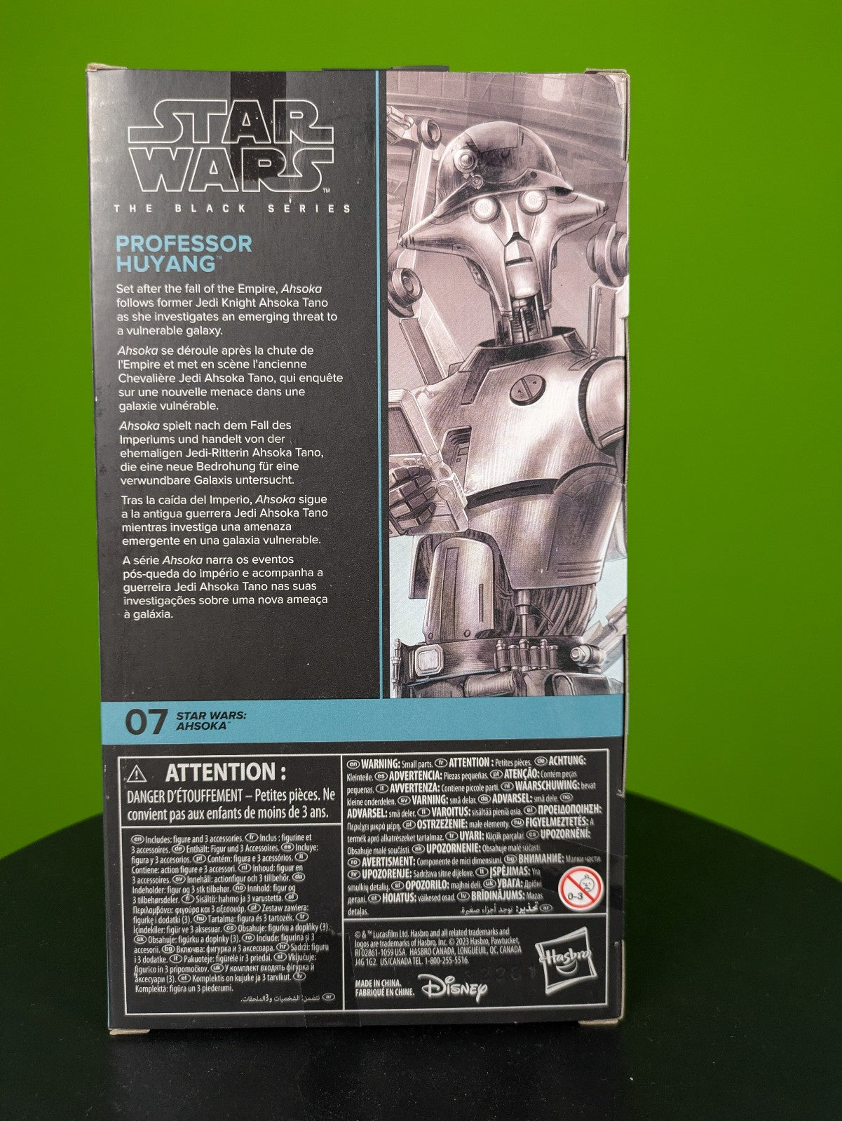 Hasbro Star Wars The Black Series Professor Huyang F7110 6" Action Figure NIB