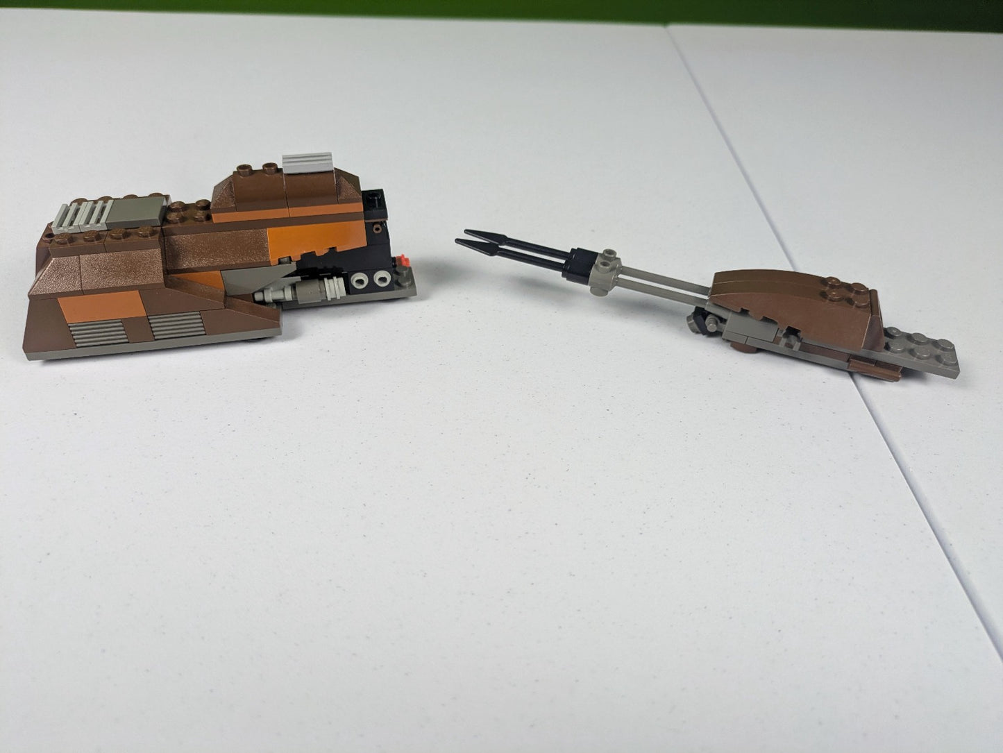 Lego Star Wars: Trade Federation MTT - Mini 4491 + Speeder Bike (Incomplete Set)