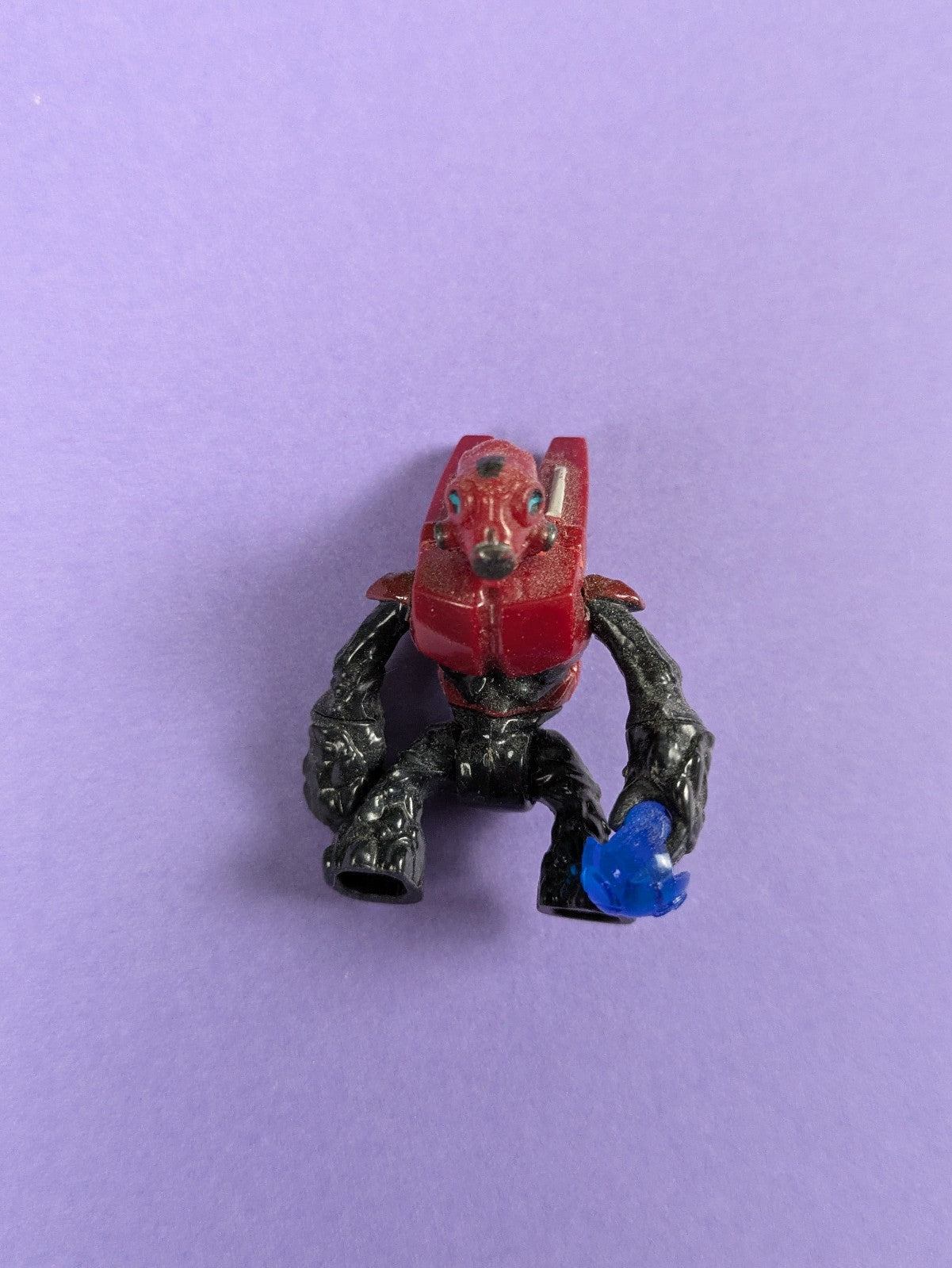 HALO Mega Bloks Construx Red Covenant Grunt 97028 Crimson Combat - w/ Weapon