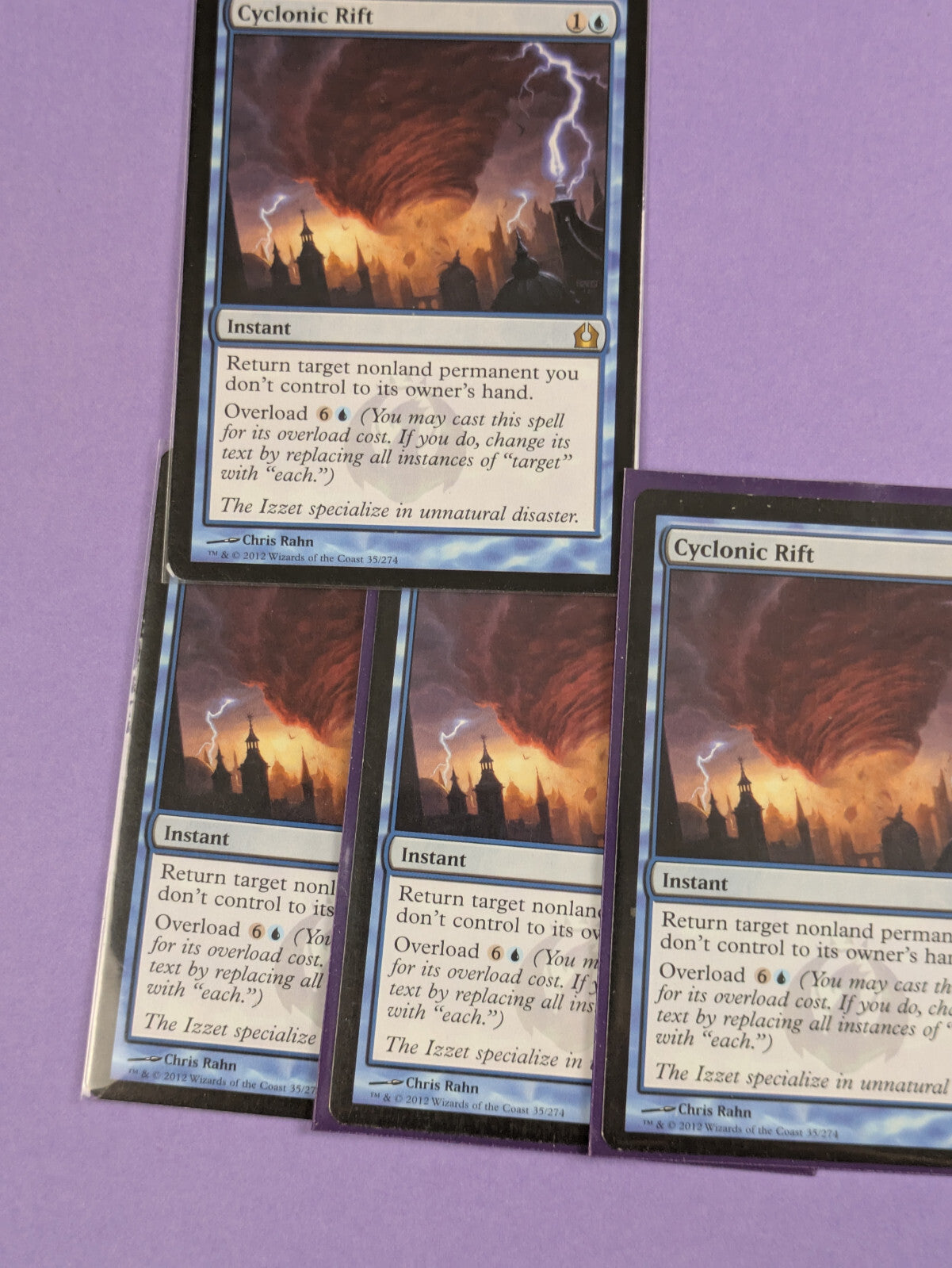 MTG Magic The Gathering: Return to Ravnica: Cyclonic Rift Rare #35/274 - NM