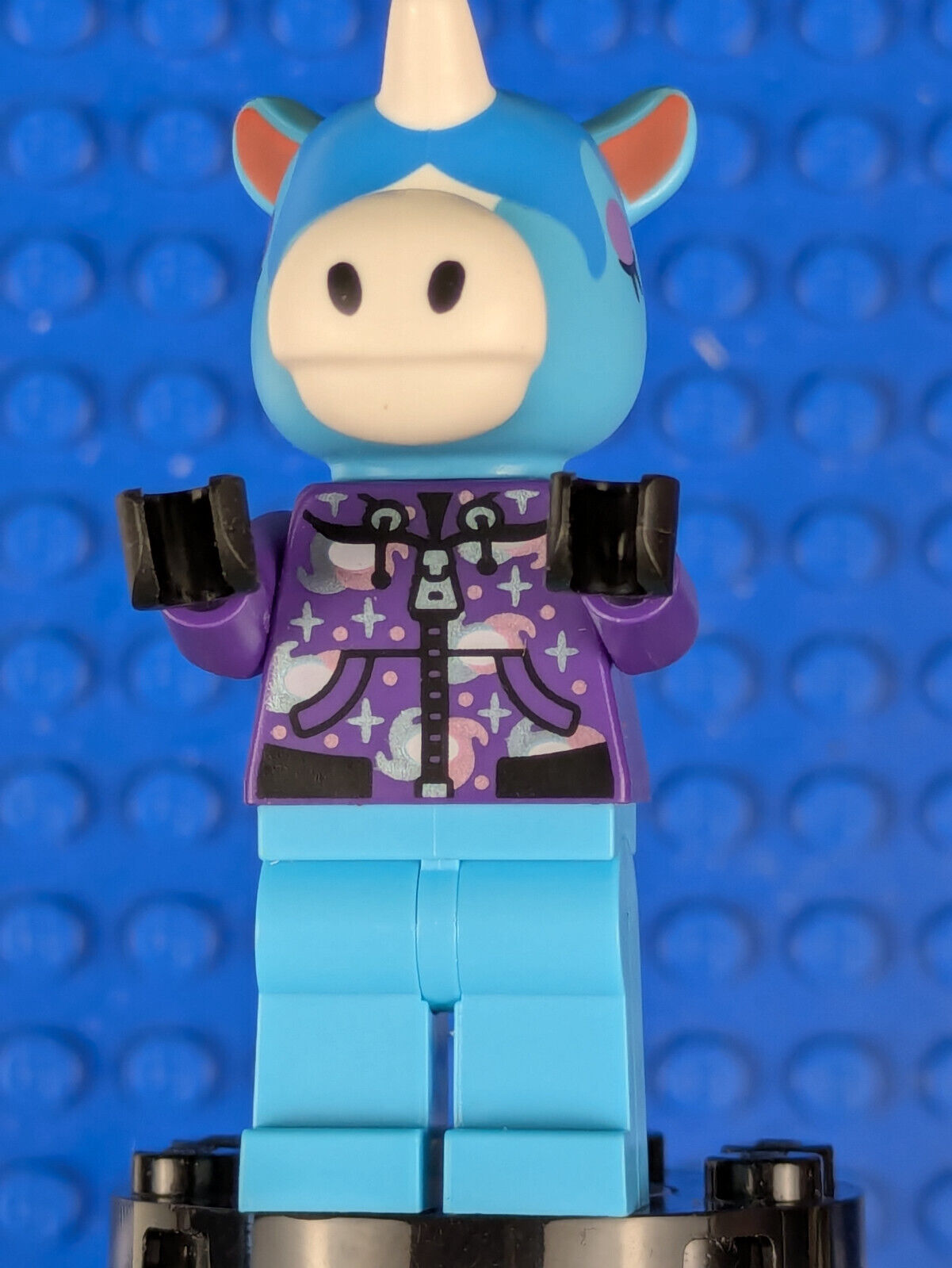 Lego Animal Crossing: Julian - Dark Purple Hoodie ani008 Set 77046