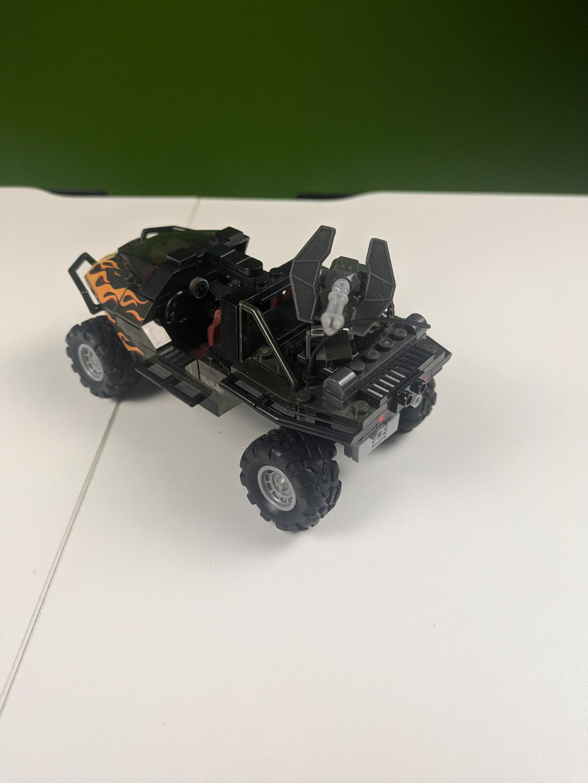 HALO Mega Bloks UNSC Flame Warthog 97449 - Vehicle Only!