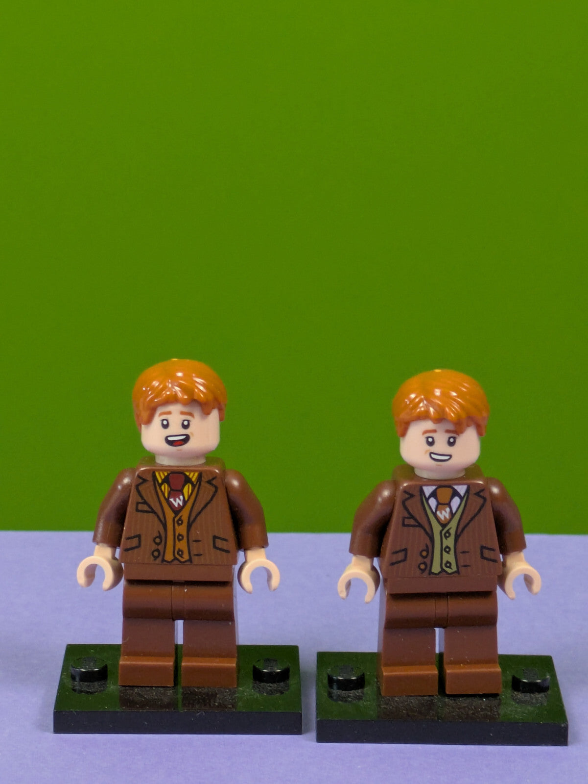 Lego Harry Potter: Fred Weasley - Reddish Brown Suit hp252 Set 75978