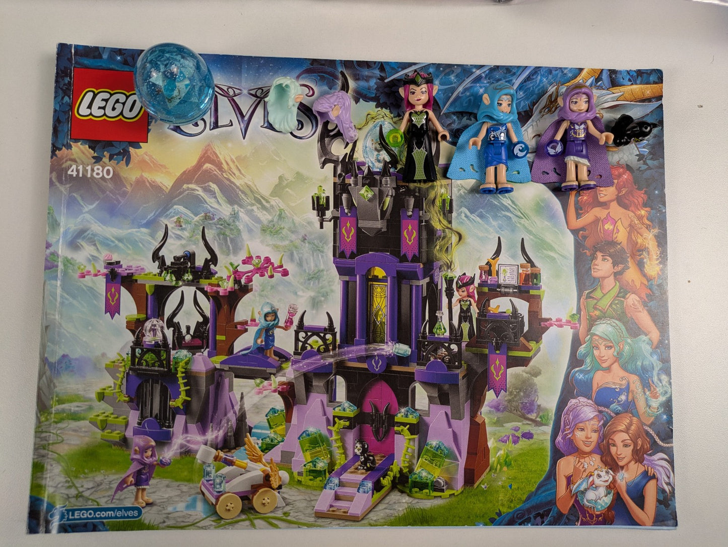 Lego Elves: Ragana's Magic Shadow Castle Set 41180 - w/ Instructions