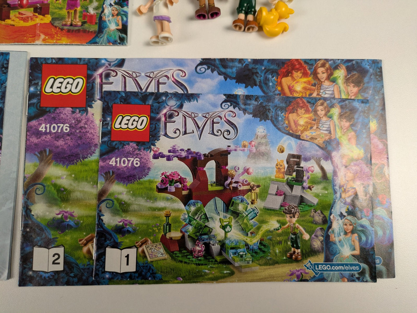 Lego Elves: Azari, Aira, & Farran 3 Sets 30259 41071 41076 - w/ Instructions