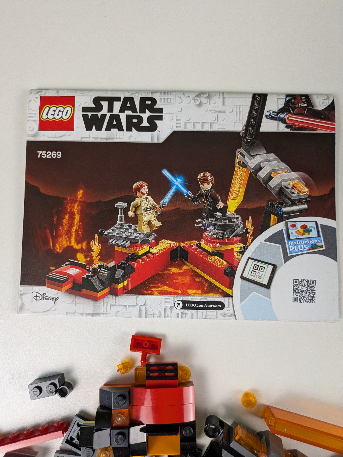 Lego Star Wars: Episode 3: Duel on Mustafar Set 75269 - w/ Instructions
