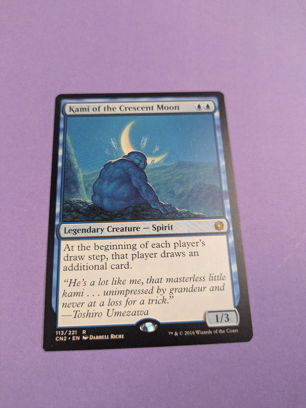 MTG: Magic The Gathering: Kami of the Crescent Moon- Rare - NM