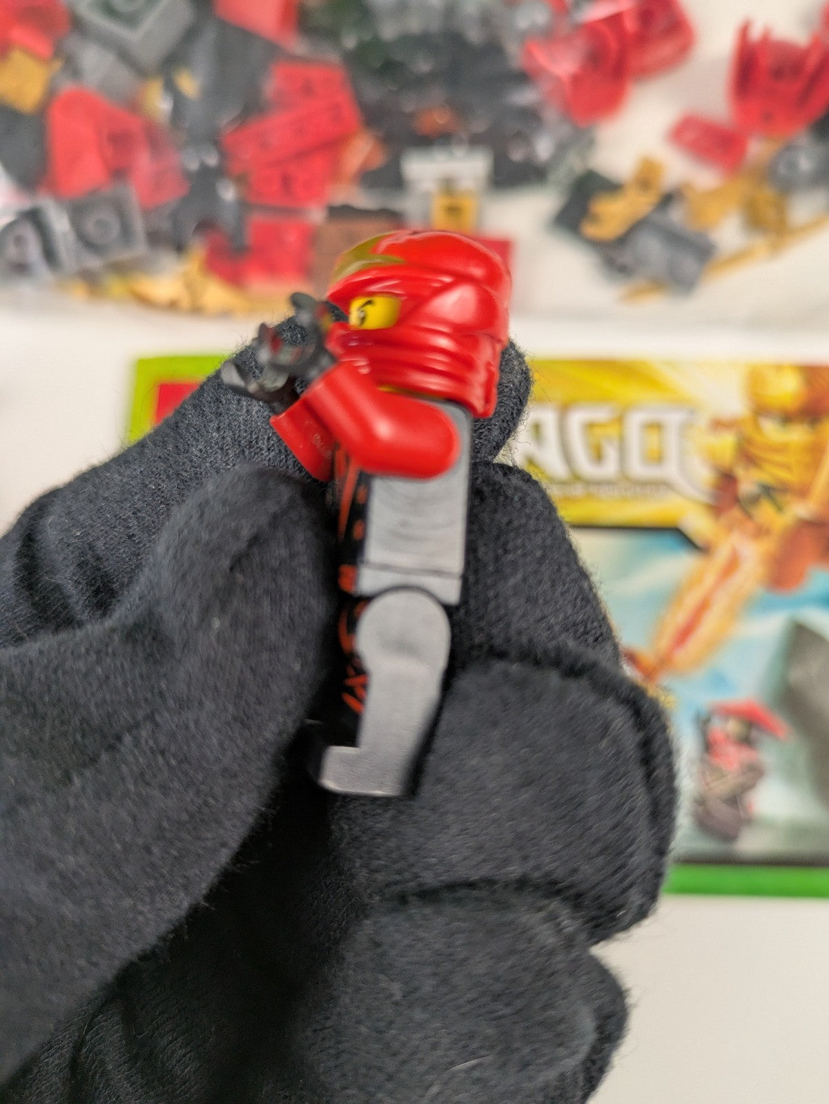 Lego NINJAGO: The Final Battle: Kai's Fire Mech Set 70500 - w/ Instructions