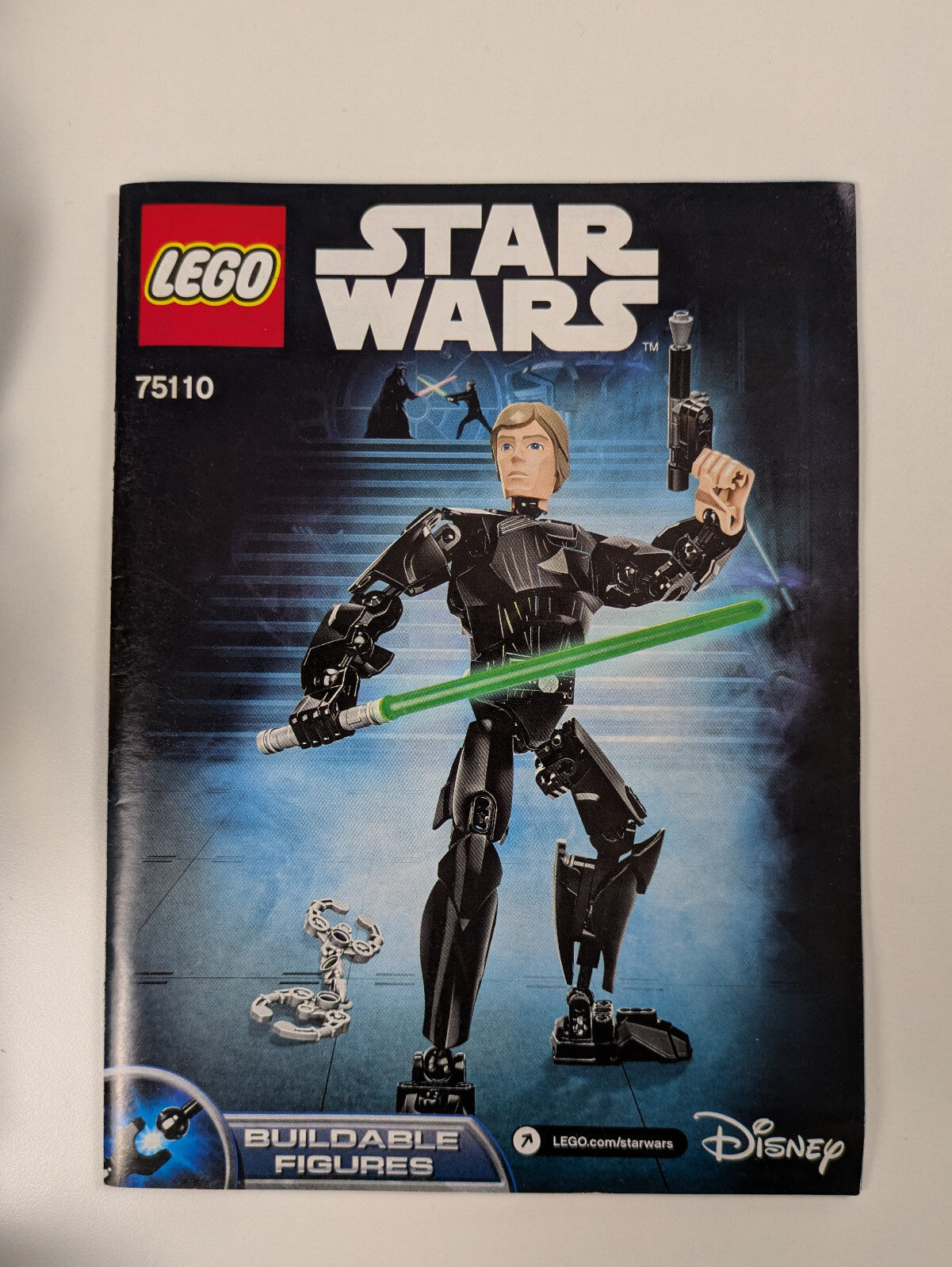 Lego Star Wars: Buildable Figures: Luke Skywalker Set 75110 - w/ Instructions