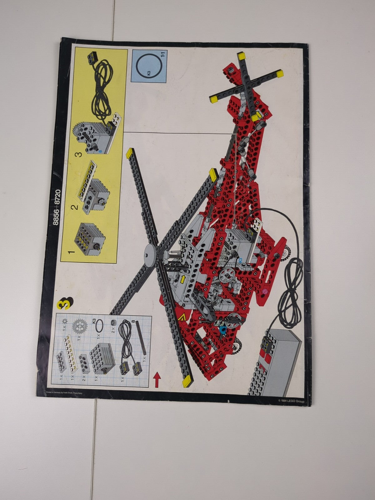 Lego Technic: Whirlwind Rescue 8856 - w/ Instructions