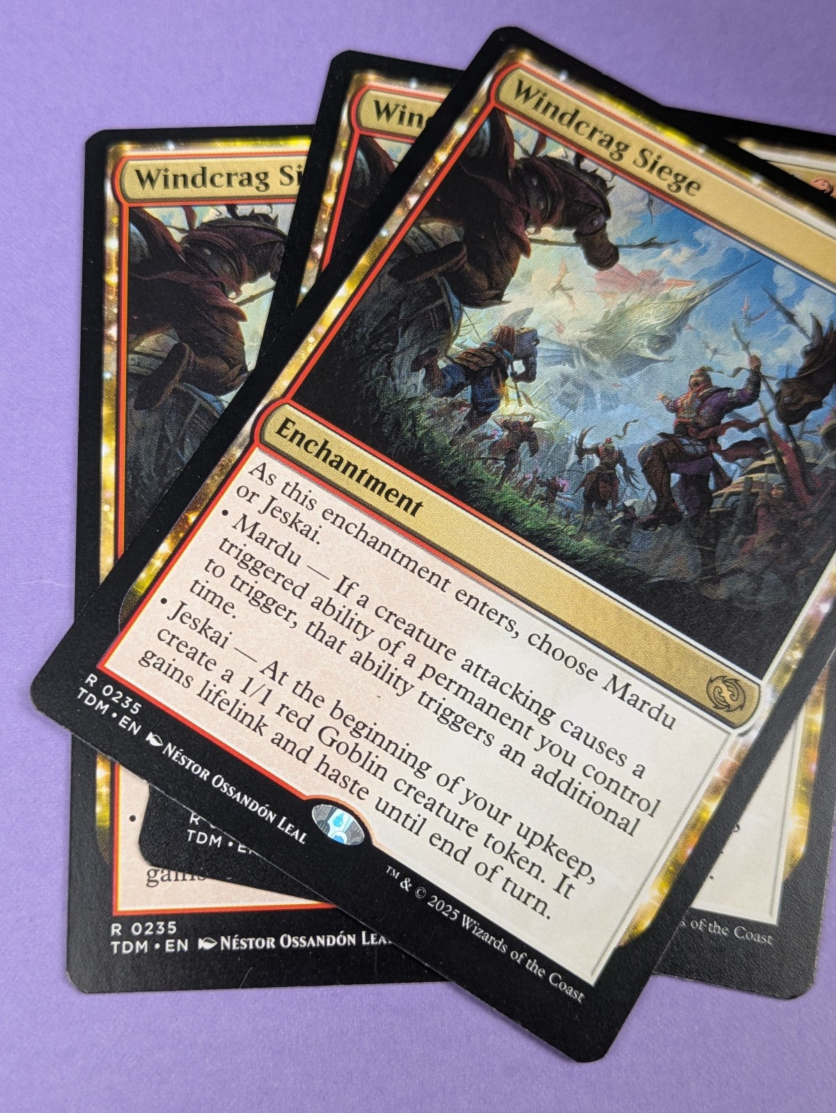 MTG Magic the Gathering: Tarkir: Dragonstorm: Windcrag Siege #0235 Rare - NM