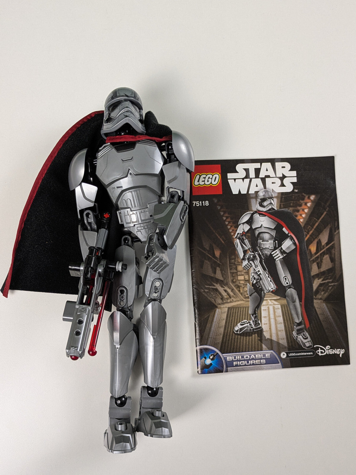 Lego Star Wars: Buildable Figures: Captain Phasma Set 75118 - w/ Instructions