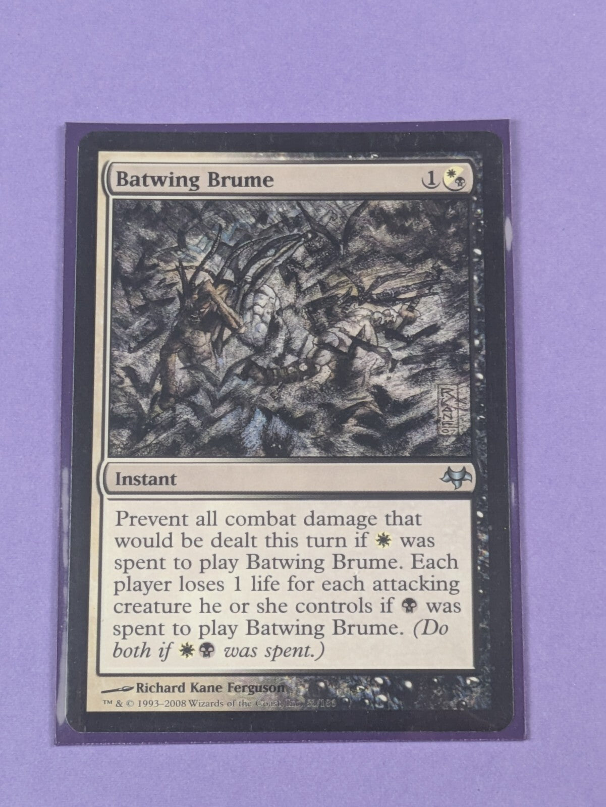 MTG: Magic The Gathering: Batwing Brume- Uncommon - LP