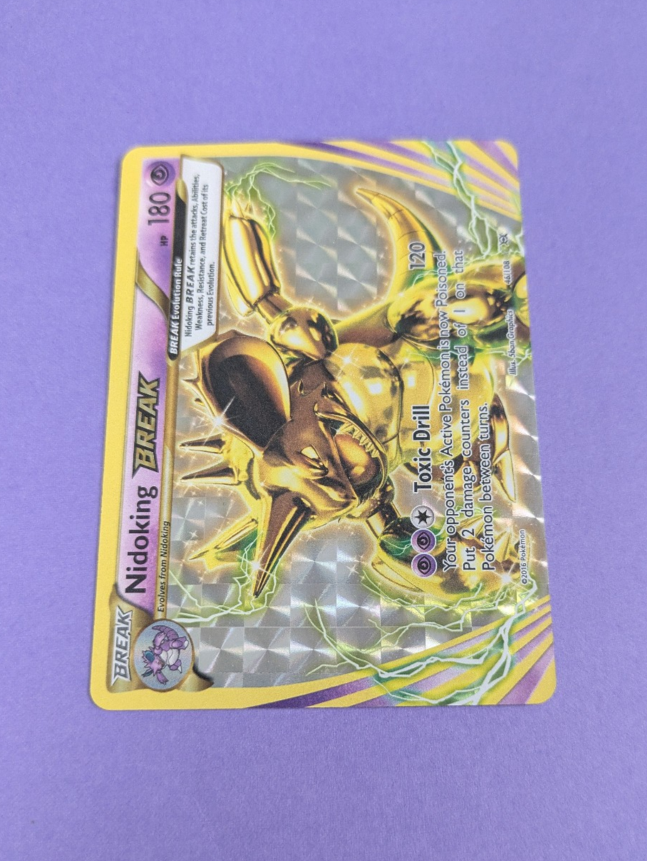 Nidoking Break - 46/108 - Break Rare Evolutions - Pokemon Card - NM