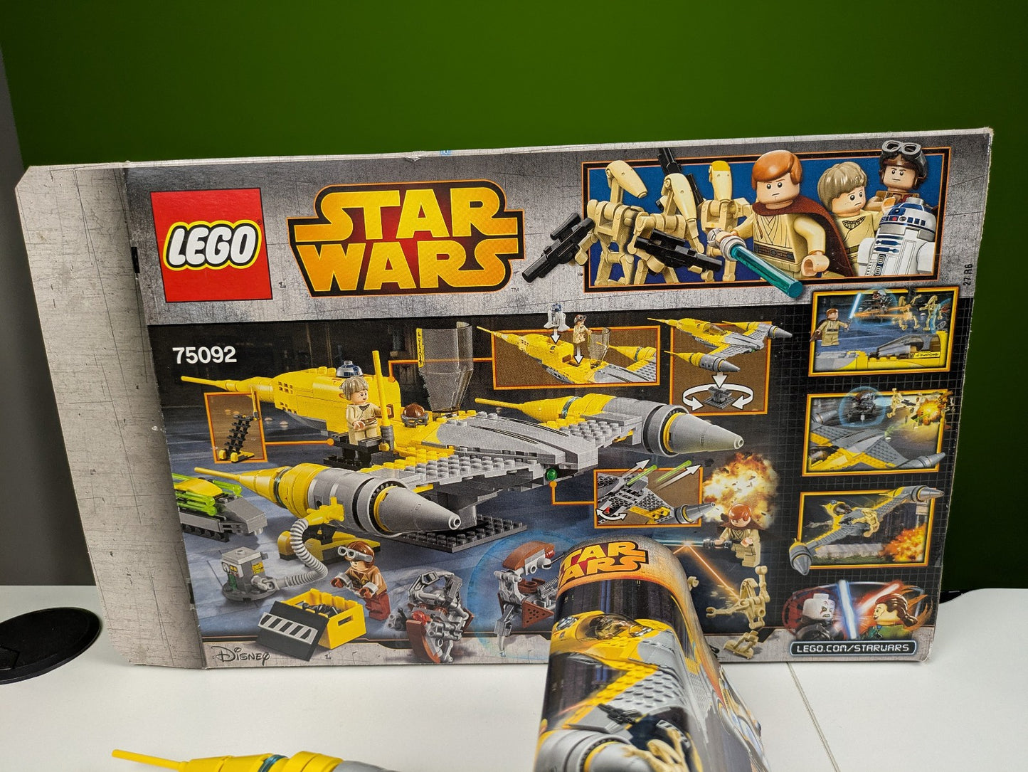 Lego Star Wars: Episode 1: Naboo Starfighter Set 75092 - Incomplete Set