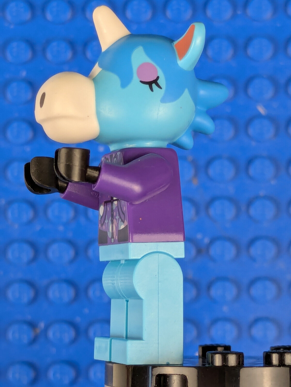 Lego Animal Crossing: Julian - Dark Purple Hoodie ani008 Set 77046