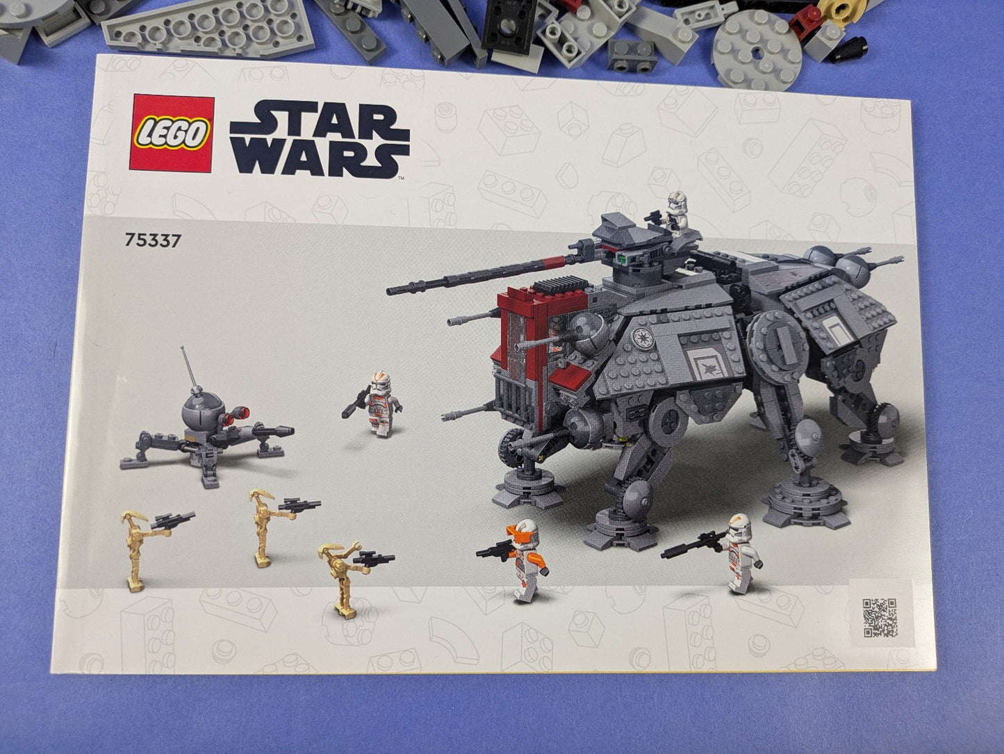 LEGO Star Wars AT-TE Walker 75337 Complete Set Pre-Owned