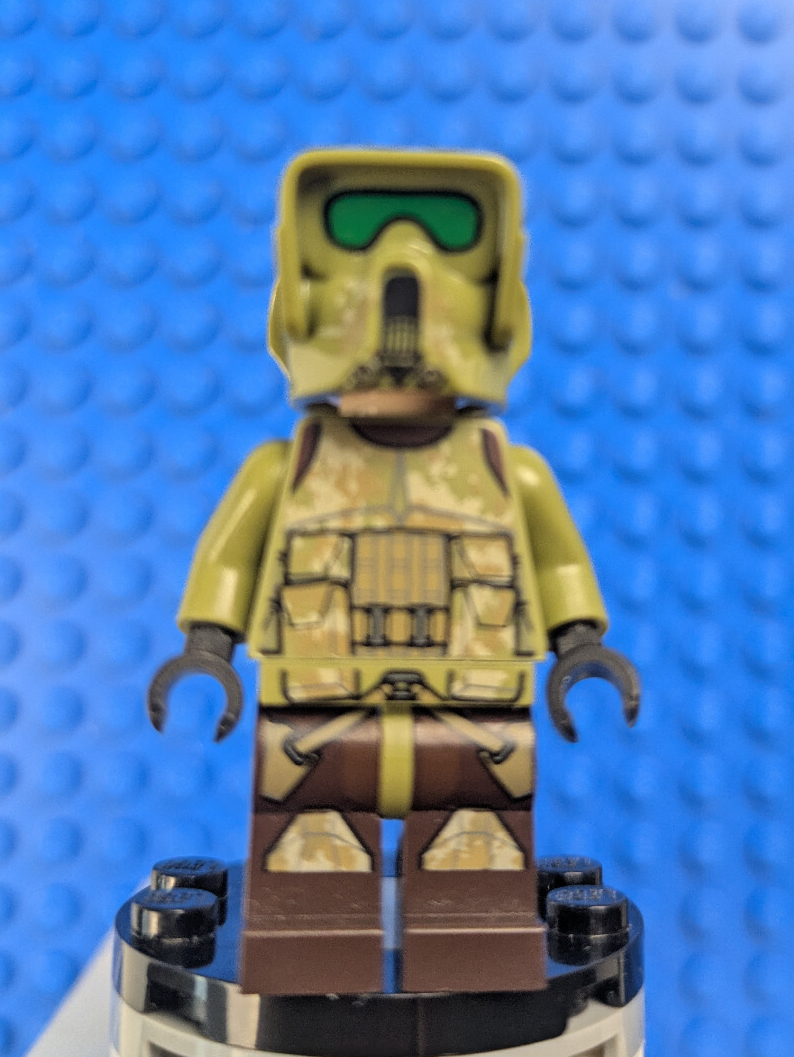 Lego Star Wars: Clone Scout Trooper - Kashyyyk Camouflage sw0518 Set 75042