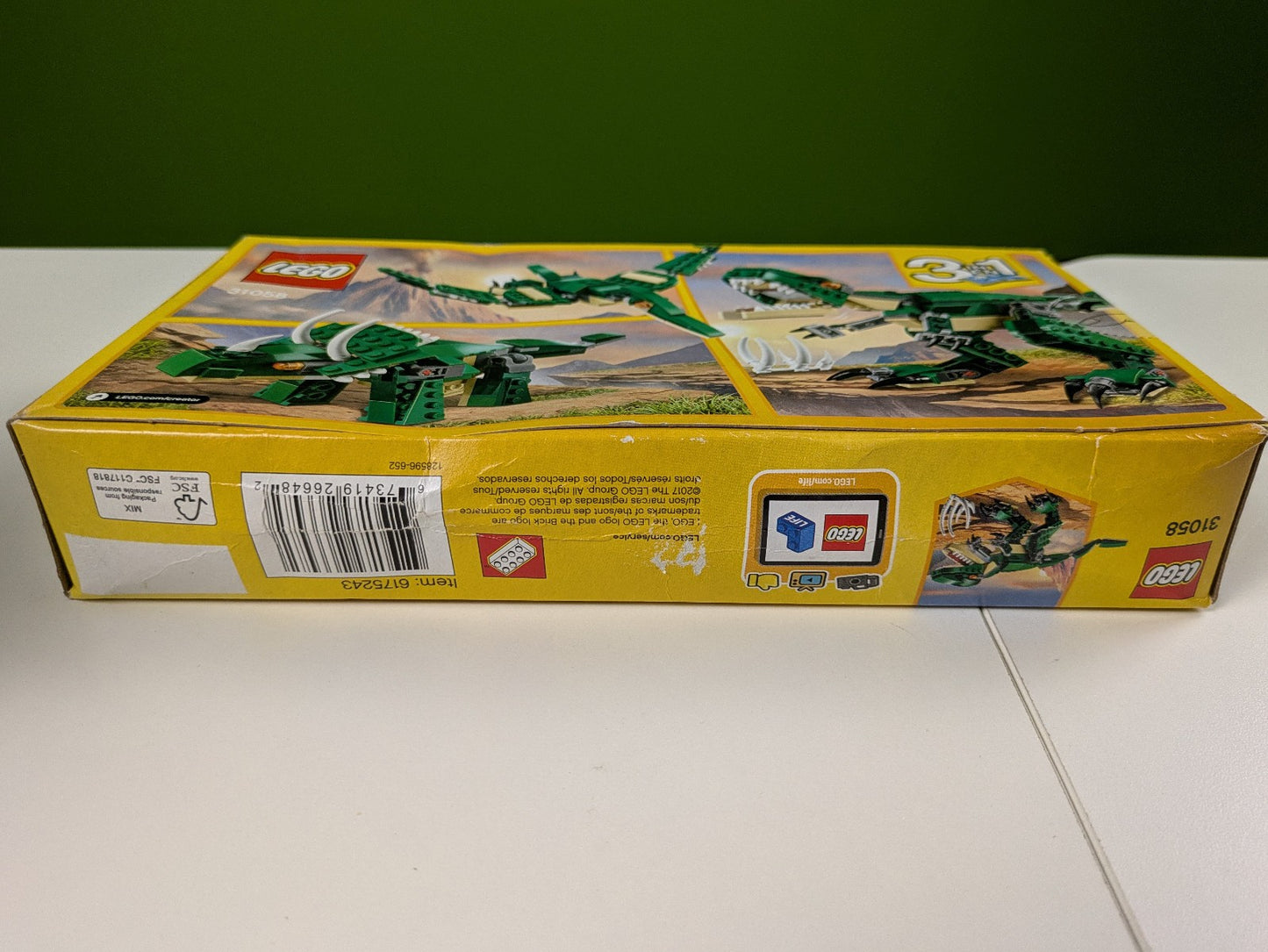 Lego Creator: Creature: Mighty Dinosaurs - Green Edition Set 31058 - Brand New