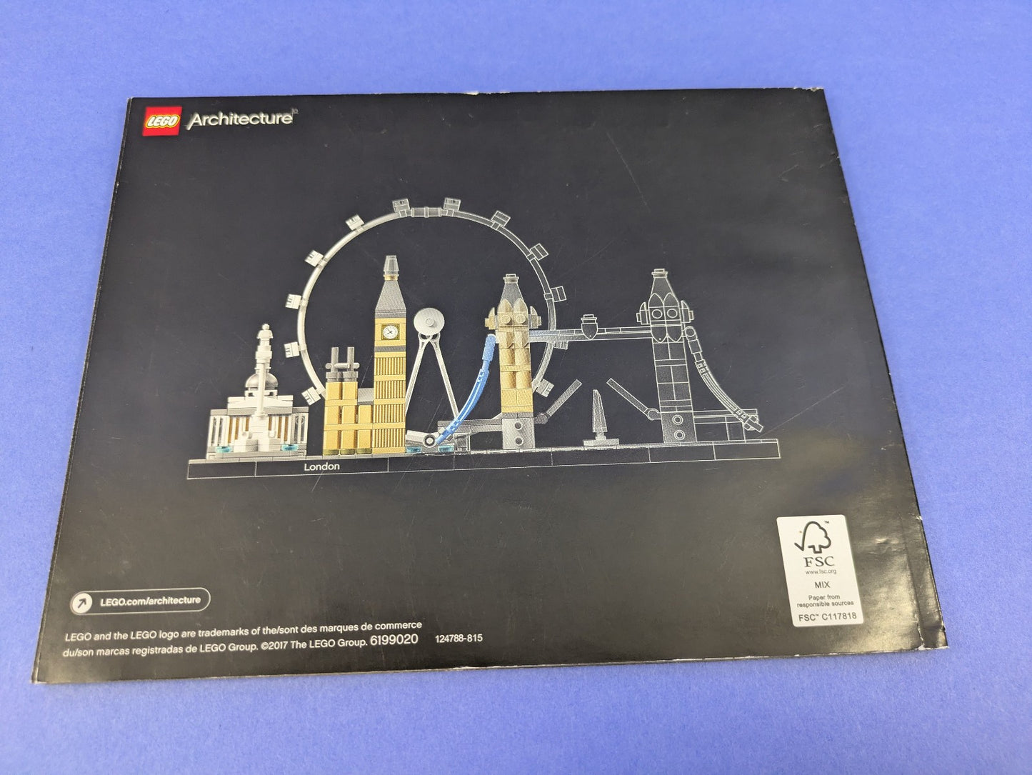 LEGO Architecture London 21034 Complete Set Pre-Owned