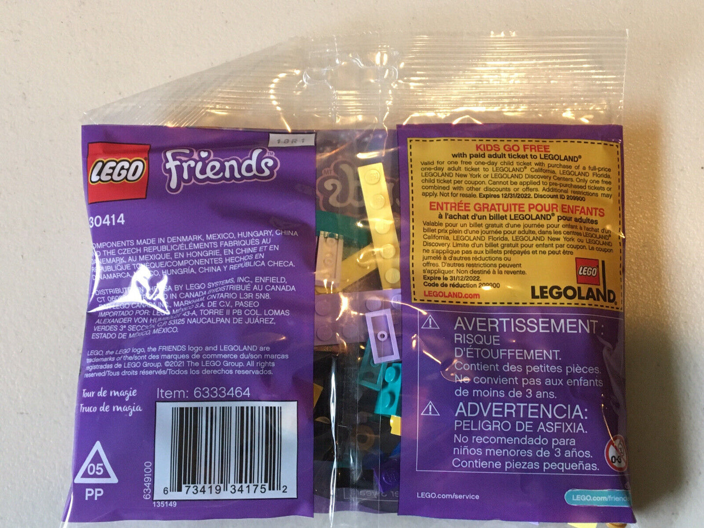 **BRAND NEW** LEGO Friends 30414 Emma's Magical Box polybag - Exclusive Promo!