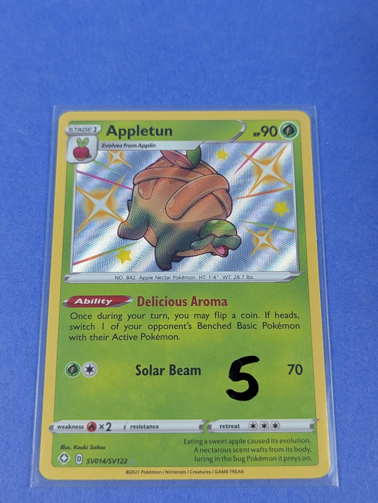 Appletun - SV014/SV122 - Shiny Rare Holo Shining Fates - Pokemon - LP