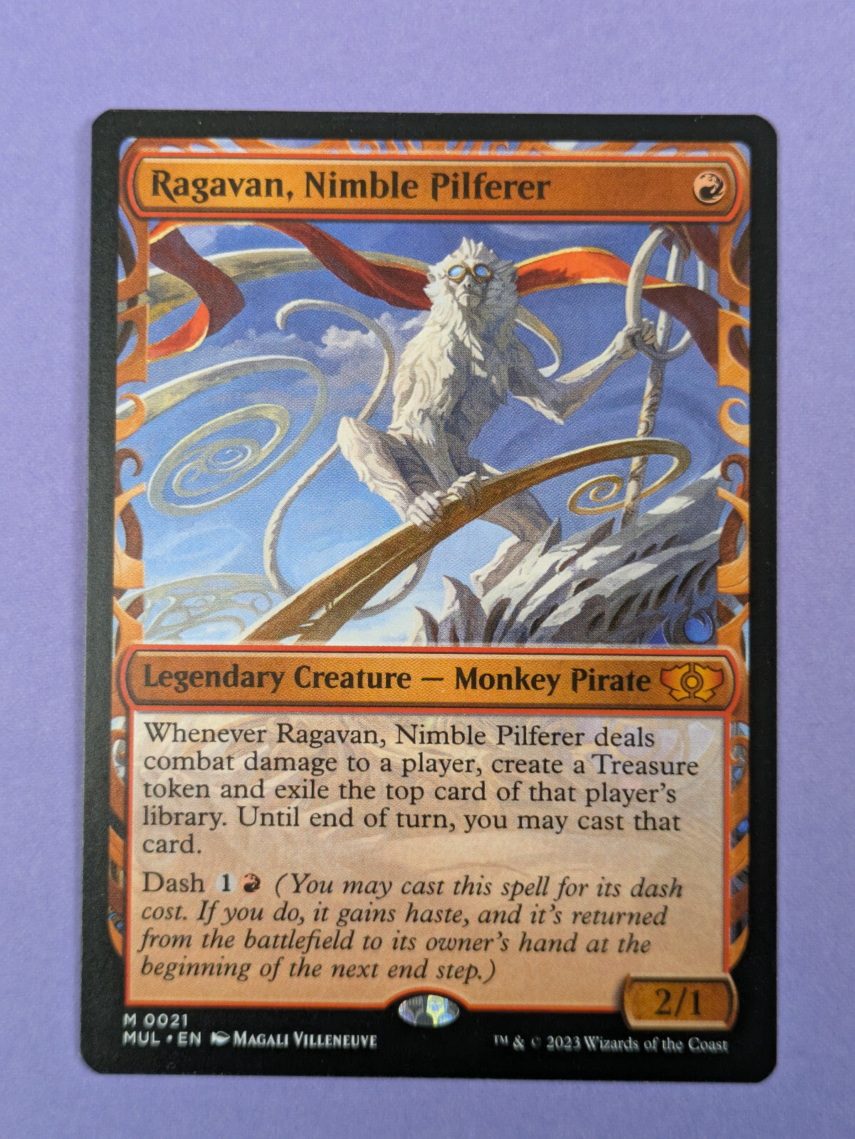 MTG Magic: Multiverse Legends Ragavan, Nimble Pilferer Mythic #0021 - NM
