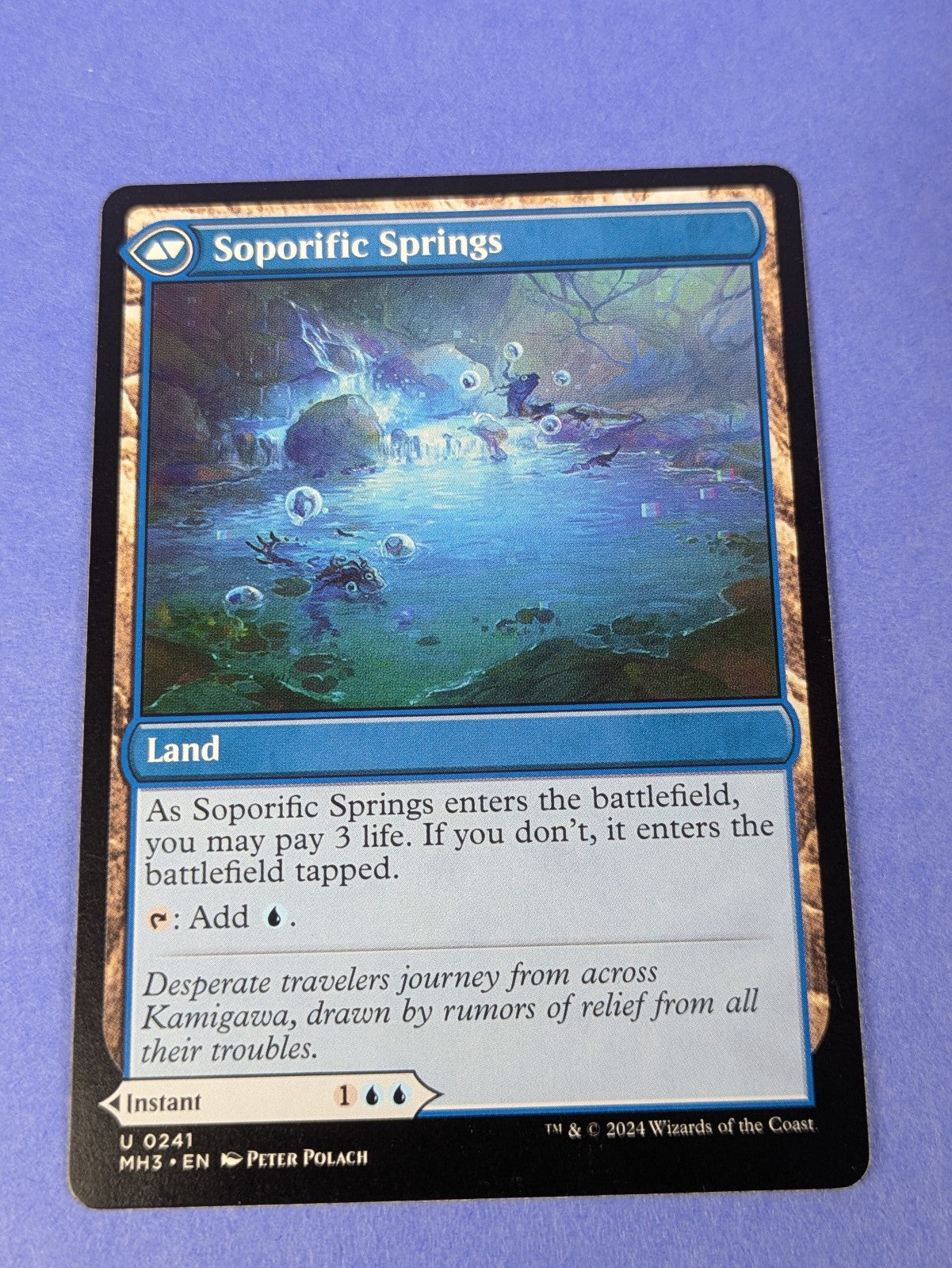MTG: Modern Horizons 3: Sink into Stupor / Soporific Springs #0241 Uncommon - NM