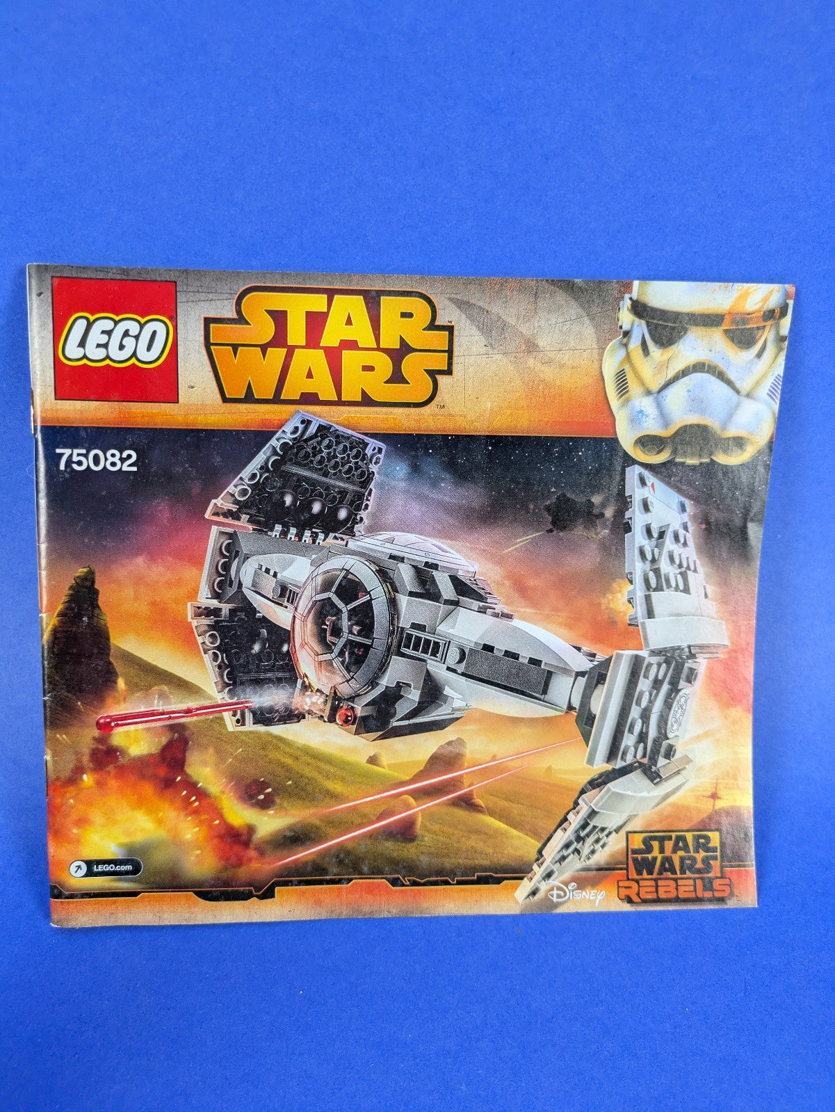 Lego Star Wars: Rebels: TIE Advanced Prototype Set 75082 - Incomplete Set