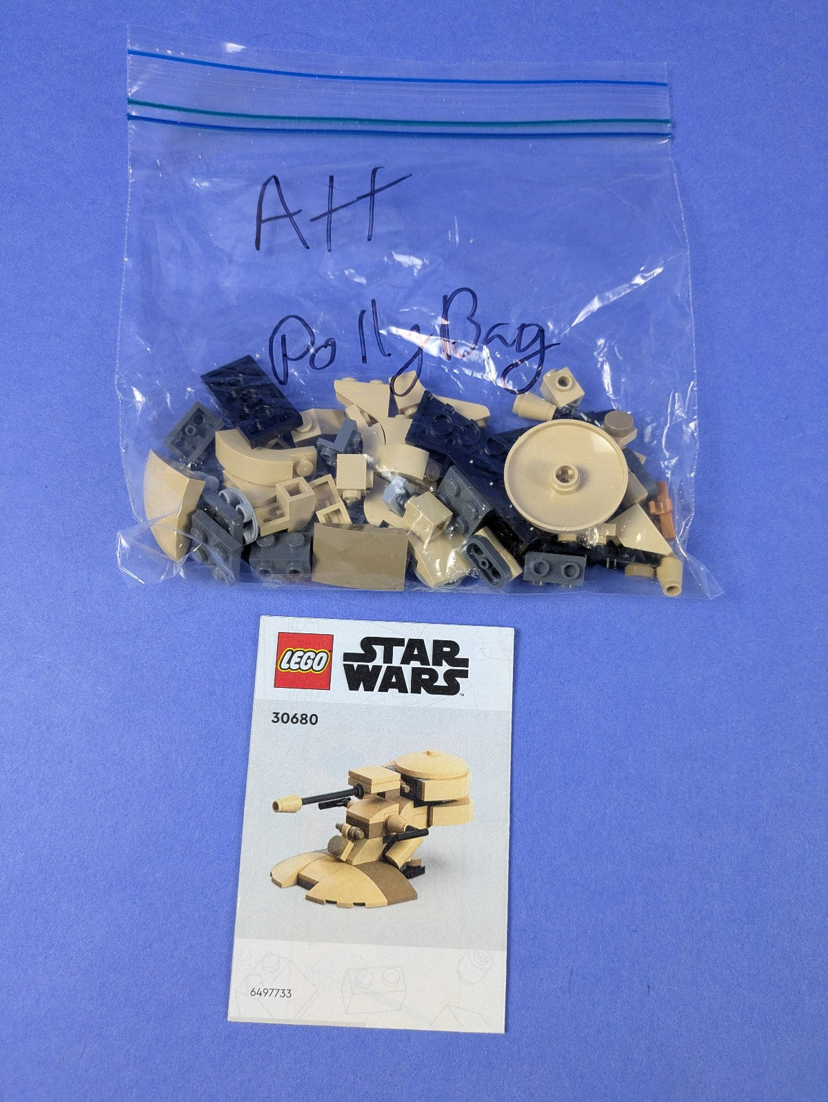 LEGO Star Wars AAT - Mini polybag 30680 Complete Set Pre-Owned