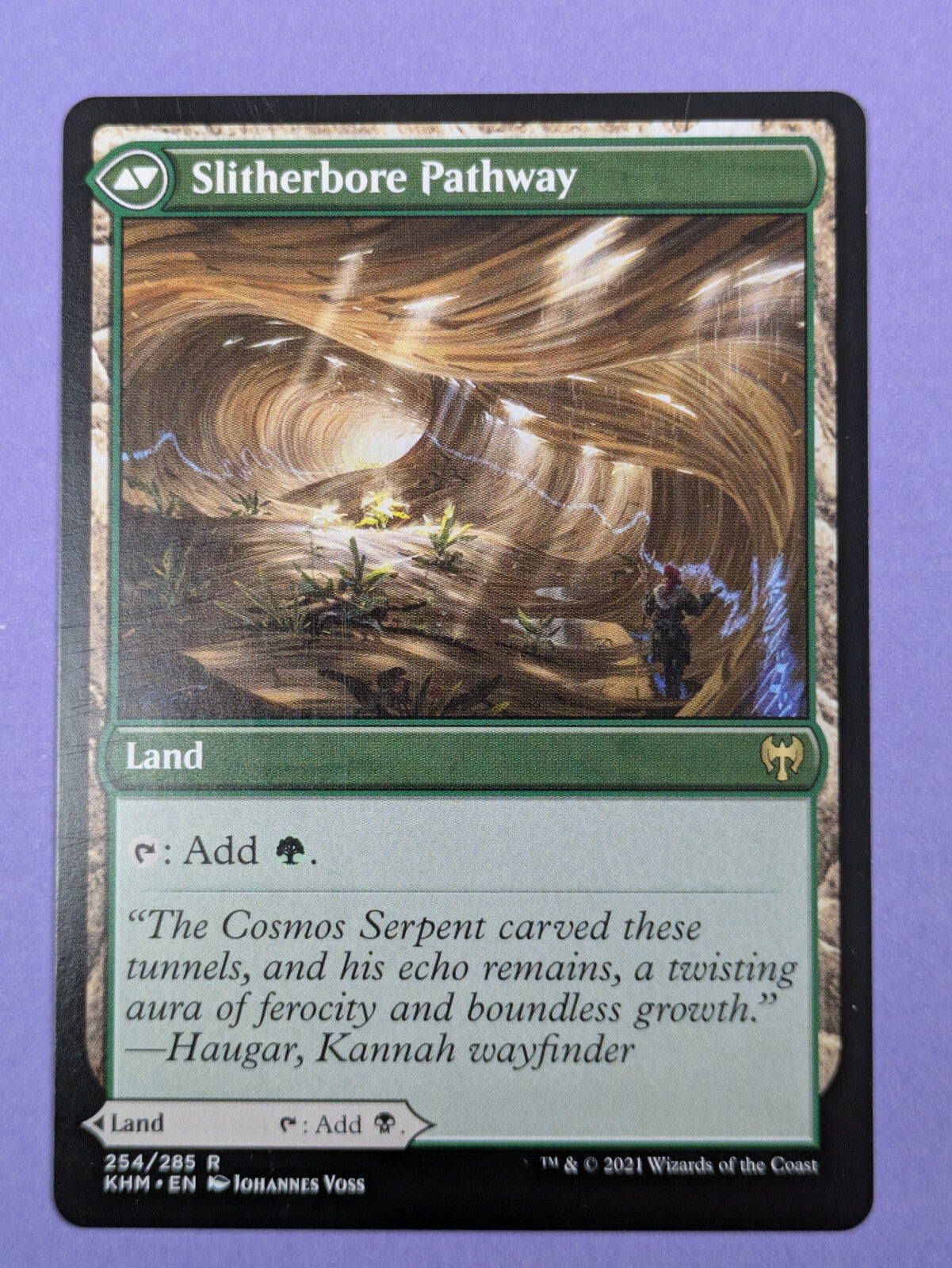 MTG Magic: The List: Darkbore Pathway/Slitherbore Pathway Reprint#254/285 - NM