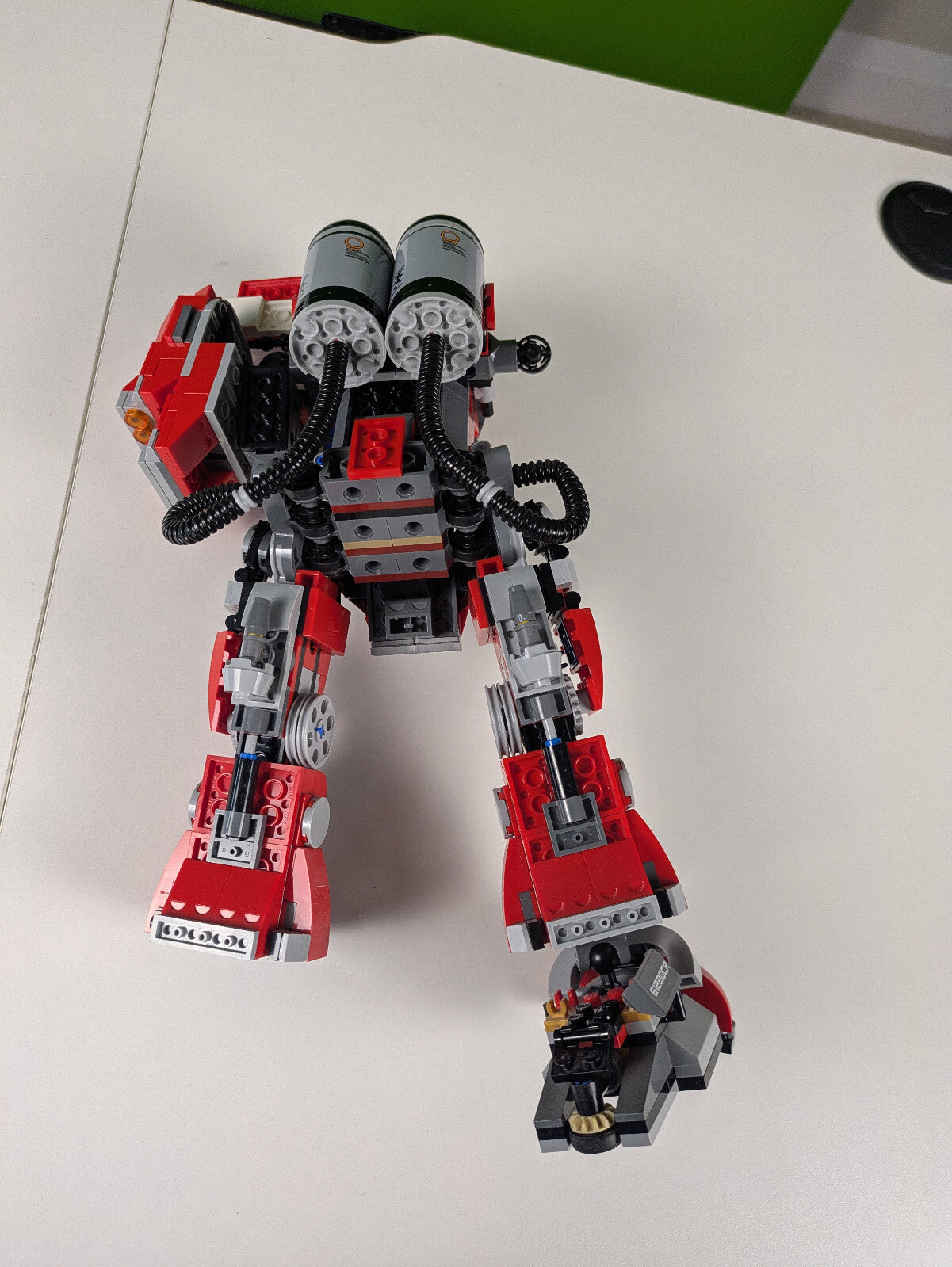 Lego NINJAGO: The LEGO NINJAGO Movie: Fire Mech Set 70615 - w/ Instructions