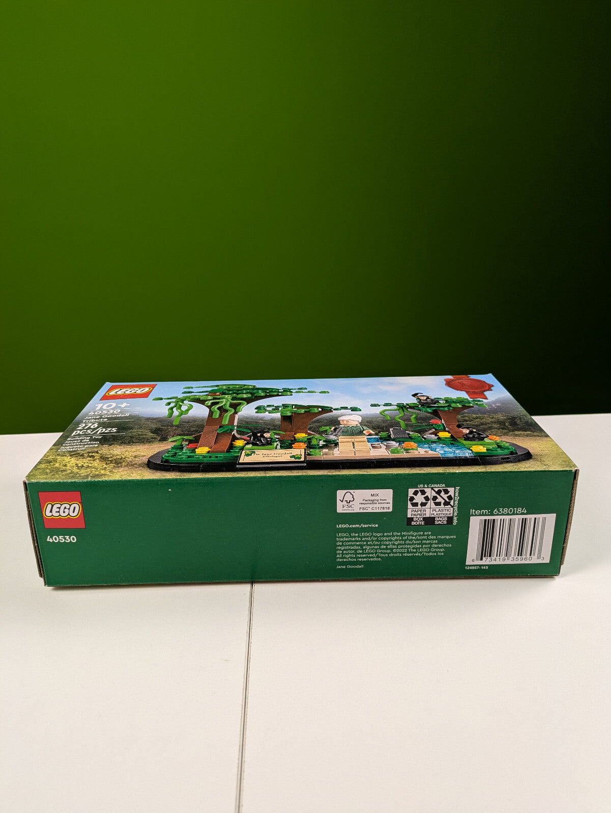Lego Promotional: Jane Goodall Tribute Set 40530 - Brand New