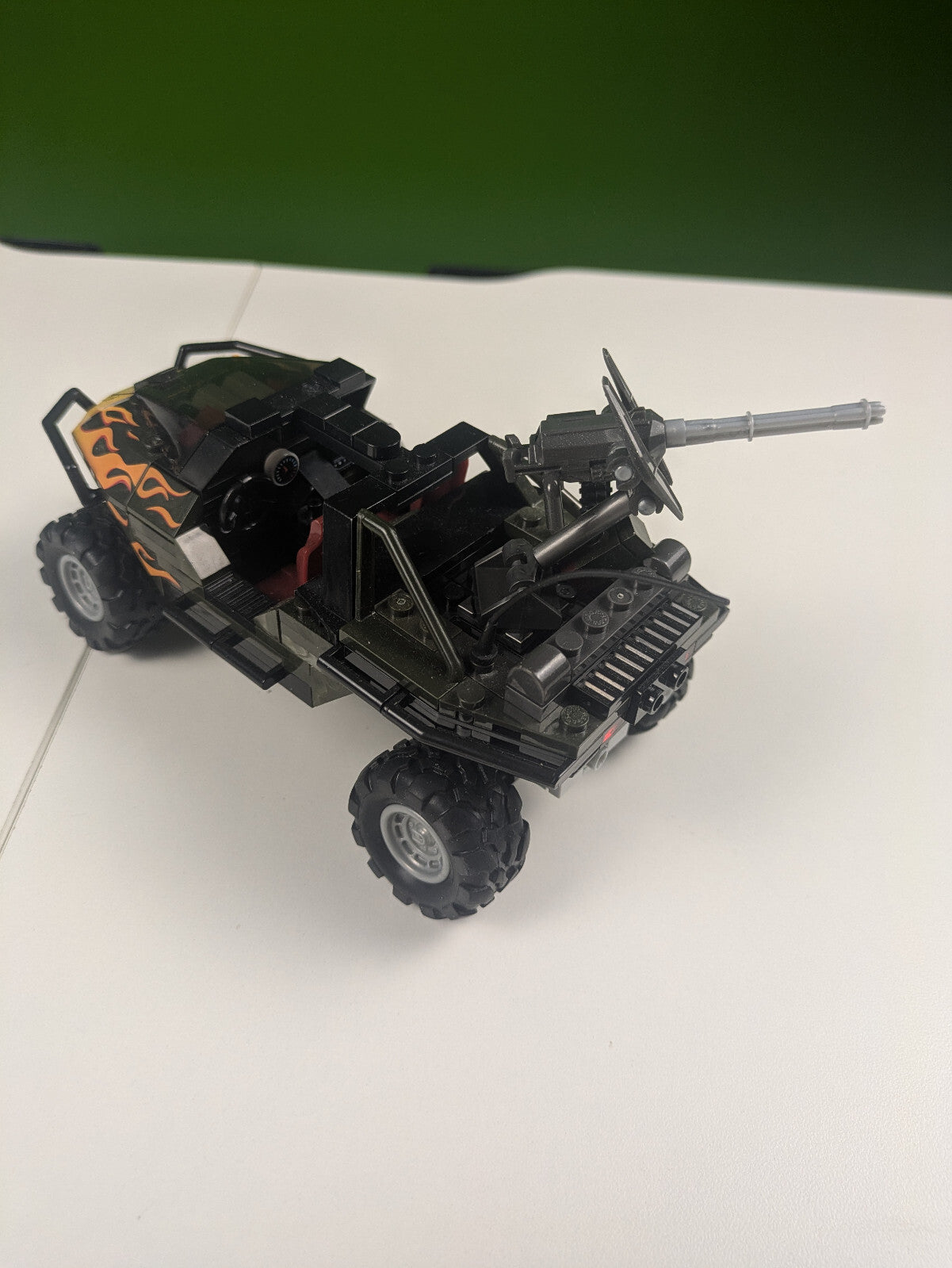 HALO Mega Bloks UNSC Flame Warthog 97449 - Vehicle Only!