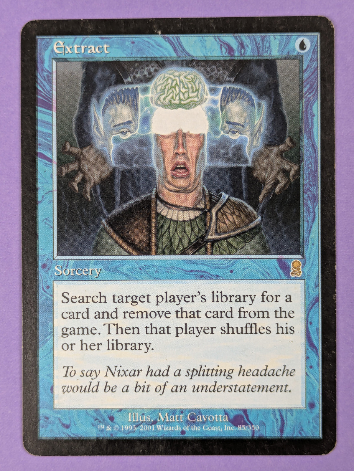 MTG Magic The Gathering: Odyssey: Extract #85/350 Rare - MP