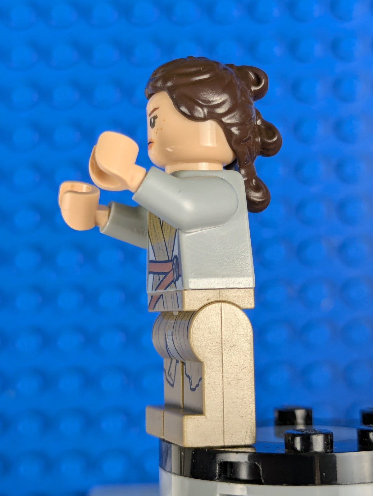 Lego Star Wars: Rey - Dark Tan Tied Robe sw0677 Sets 75236, 75105