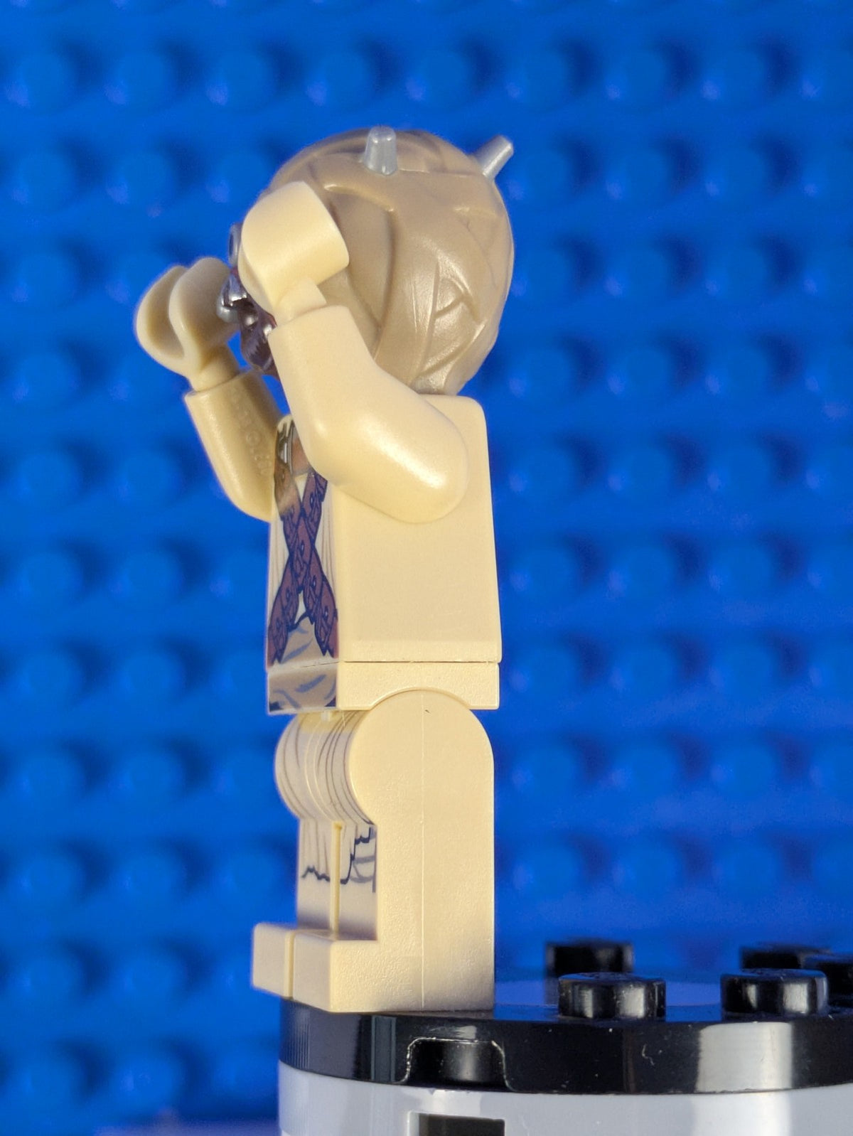 Lego Star Wars: Episode 4-6: Tusken Raider - Dark Tan Head sw0620 Set 75081